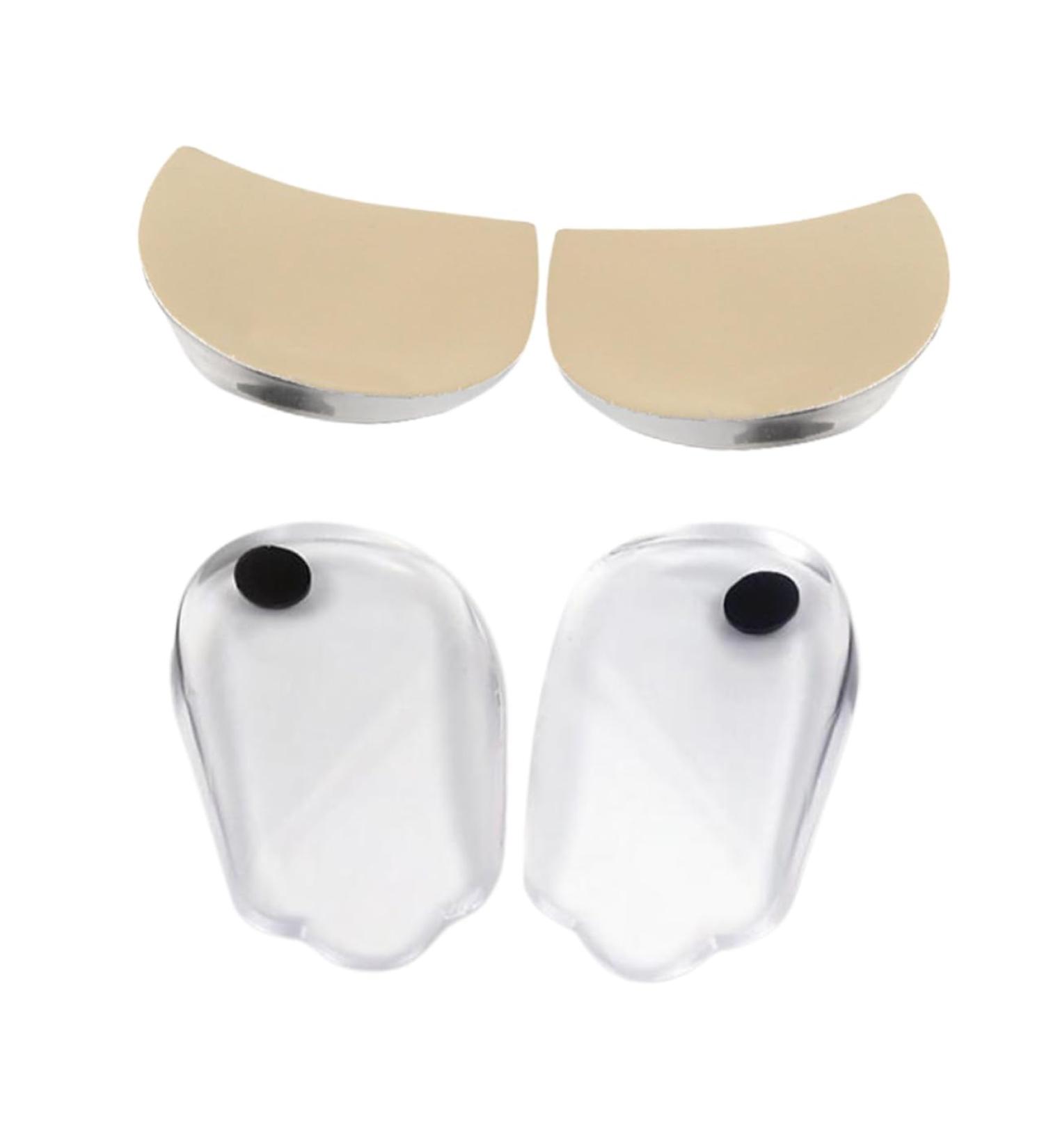 NOLITOY Heel Correction Insoles - 2 Pairs Practical Heel Lift Inserts for Foot Pain Relief | International Shipping Available - Buy Online on GoSupps.com