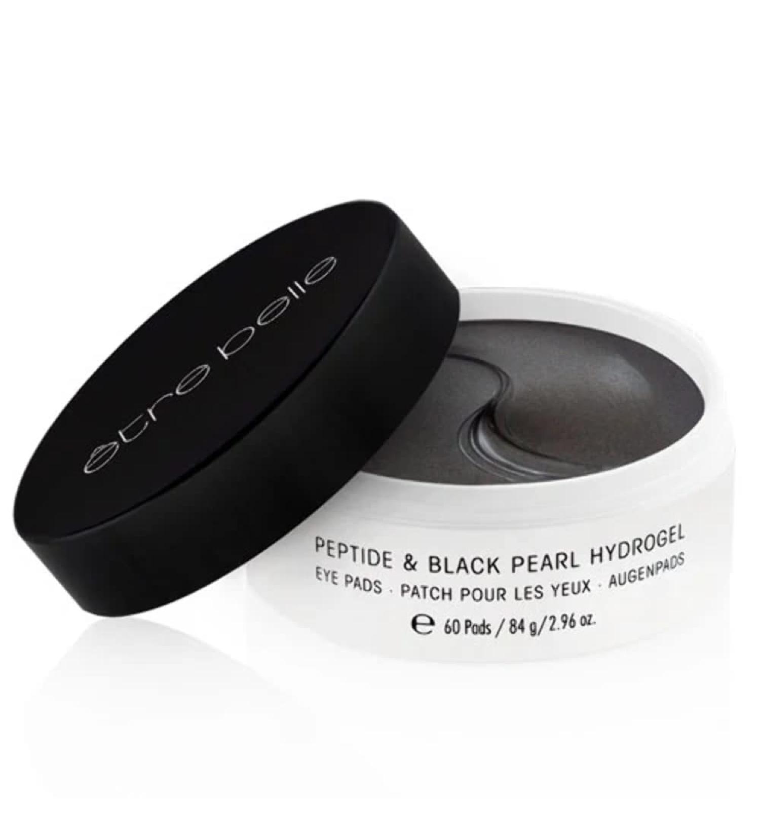 Peptide & Black Pearl Hydrogel Eyes pads tre Belle Cosmetics Intensive eye care pads against fatigue dark circles and swollen eyes
