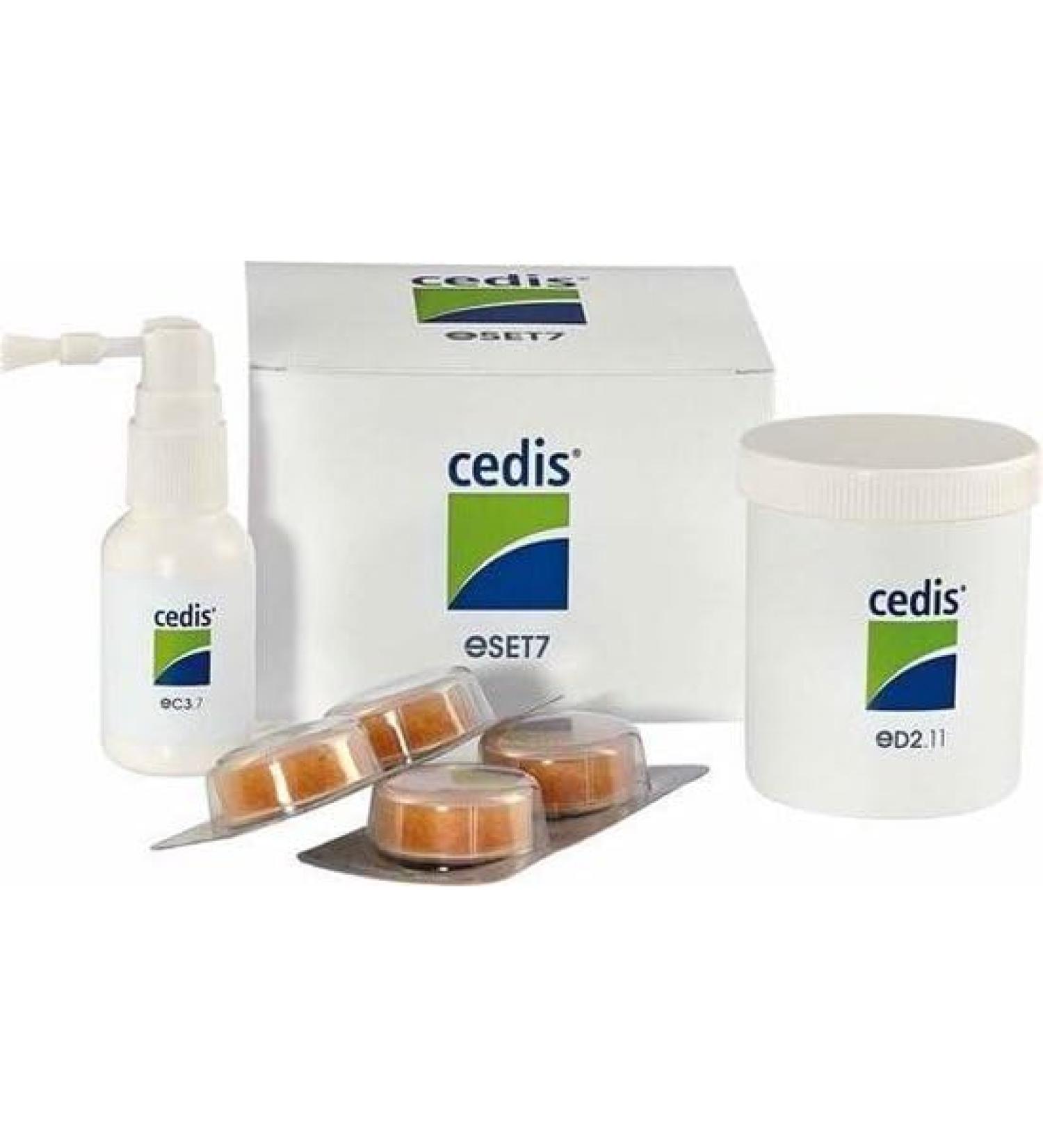 Original Cedis cleaning and drying set for in-the-ear hearing aids (ITE) with spray - Cedis No. 87002