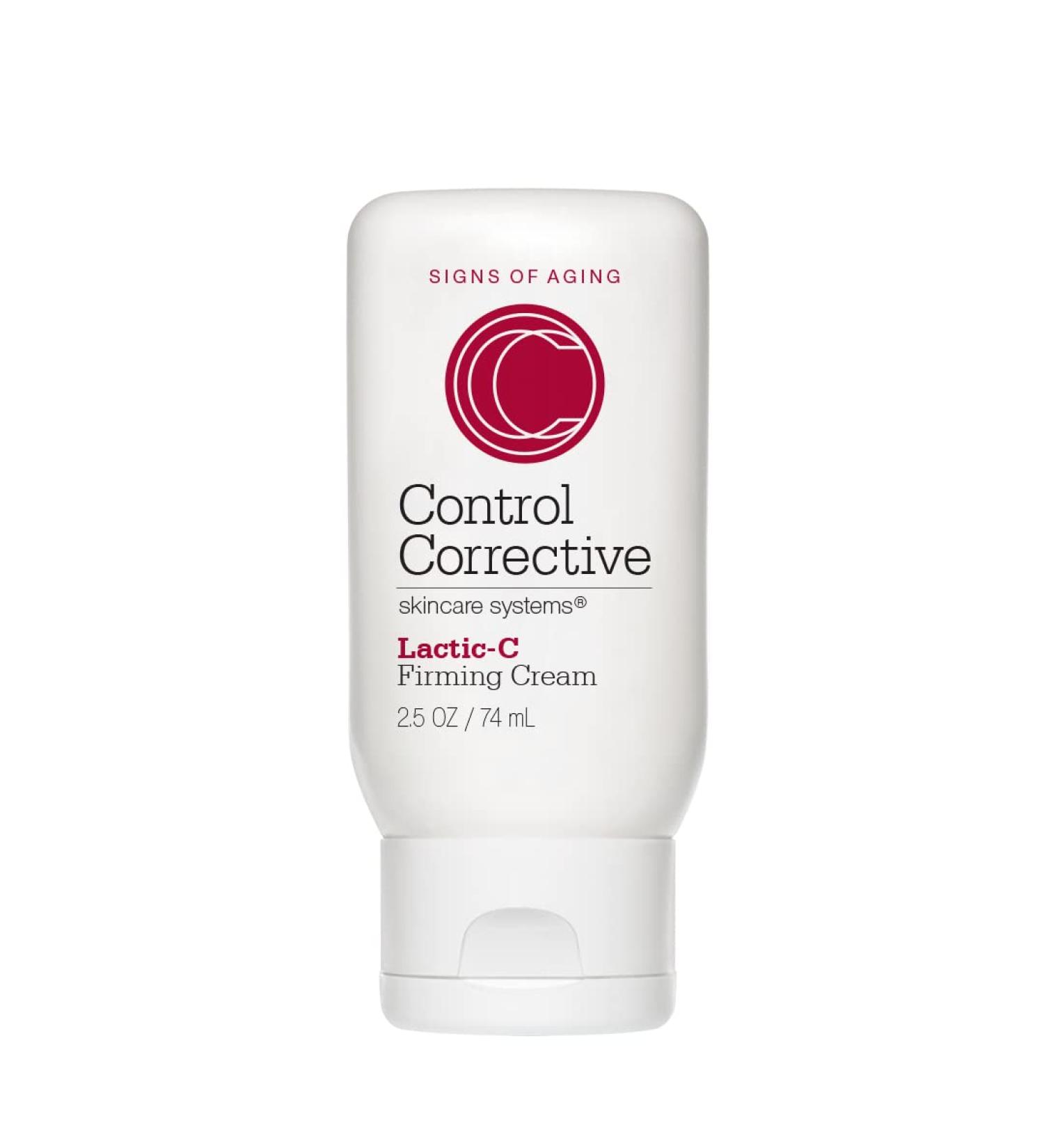 CONTROL CORRECTIVE Lactic-C Firming Cream 2.5 Oz | Anti-Aging Moisturizer with 5% Lactic Acid & Vitamin C for Hydration Nourishment and Brightening | International Shipping Available - Buy Online on GoSupps.com