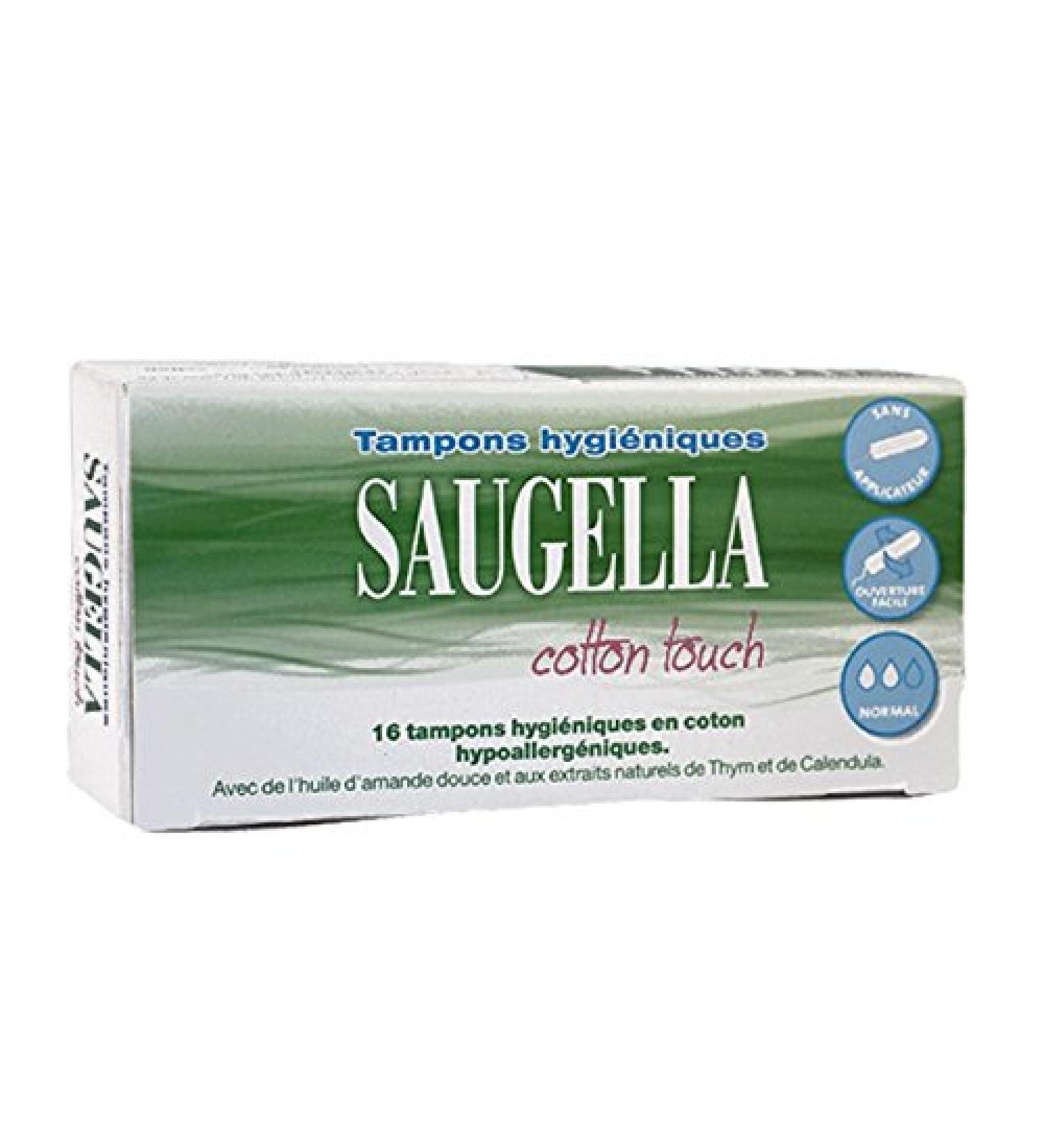 SAUGELLA Cotton Touch hygiene stamps normal 16 pieces