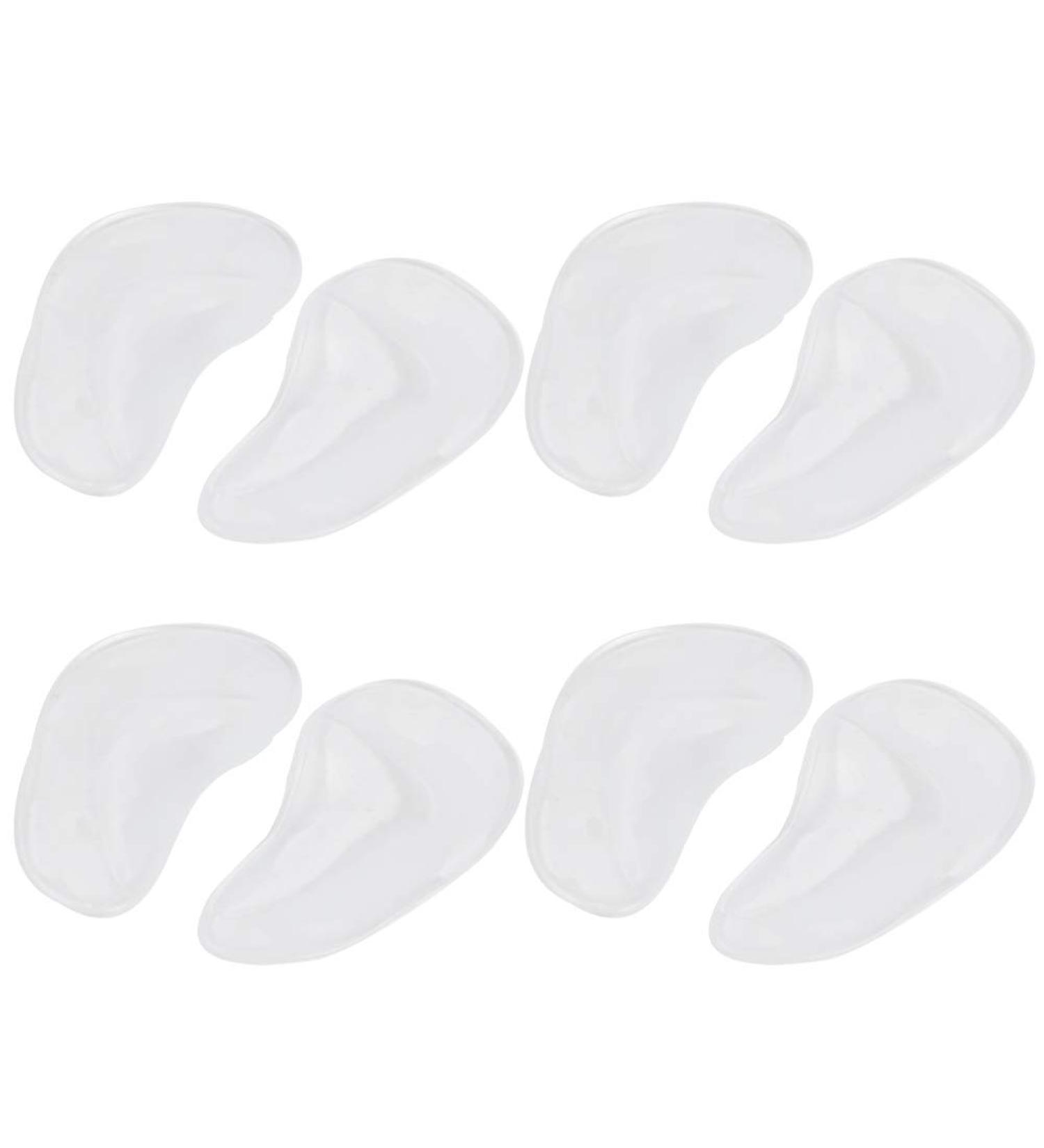Buy Insole Gel Orthopedic Pads - 4 Pairs Transparent Silicone Arch Support for Foot Care & Pain Relief | International Shipping - Buy Online on GoSupps.com
