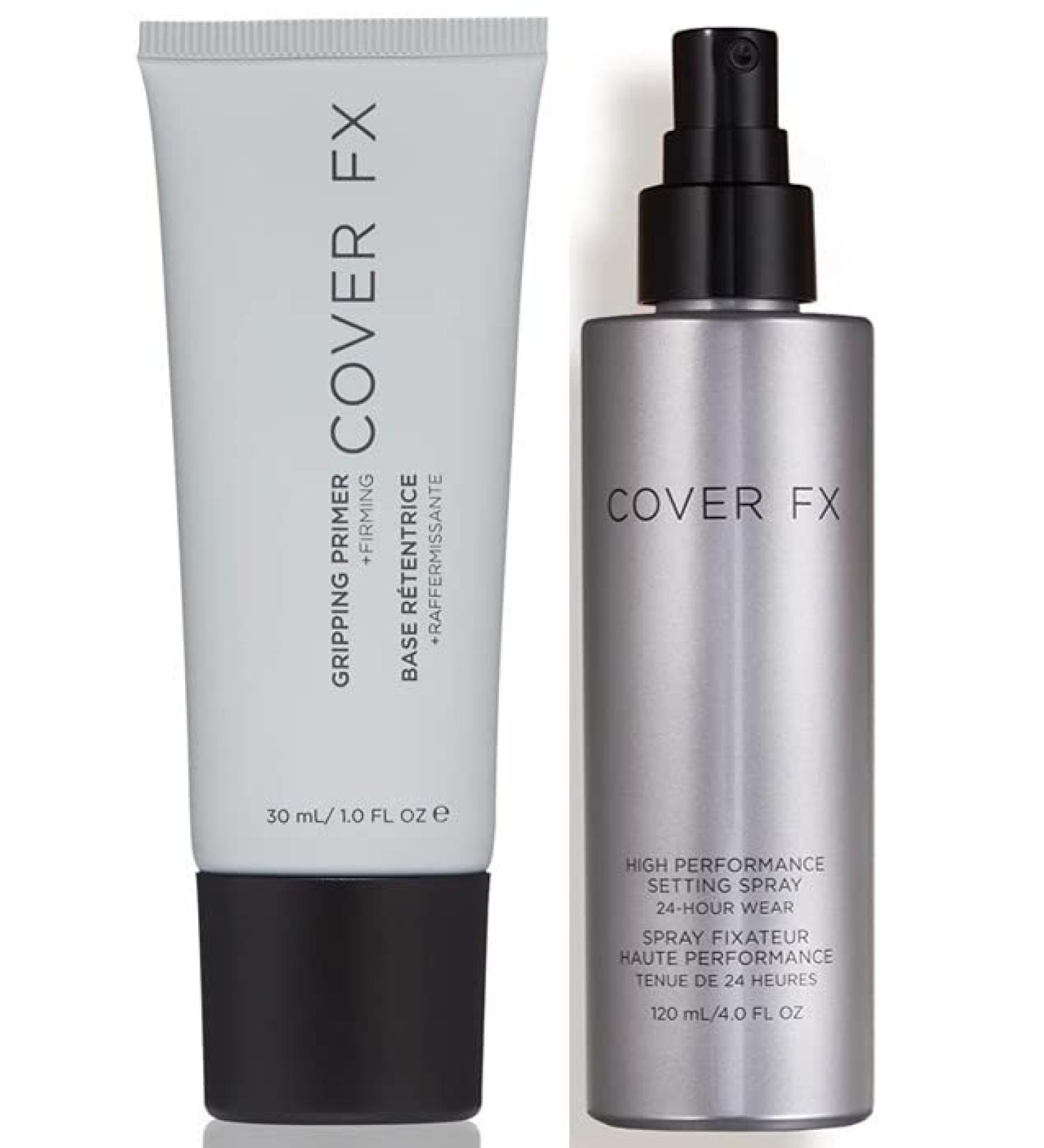 Cover FX Makeup Foundation Gripping Primer and Setting Spray for Long-Lasting, Firm Skin Makeup - Buy Online on GoSupps.com