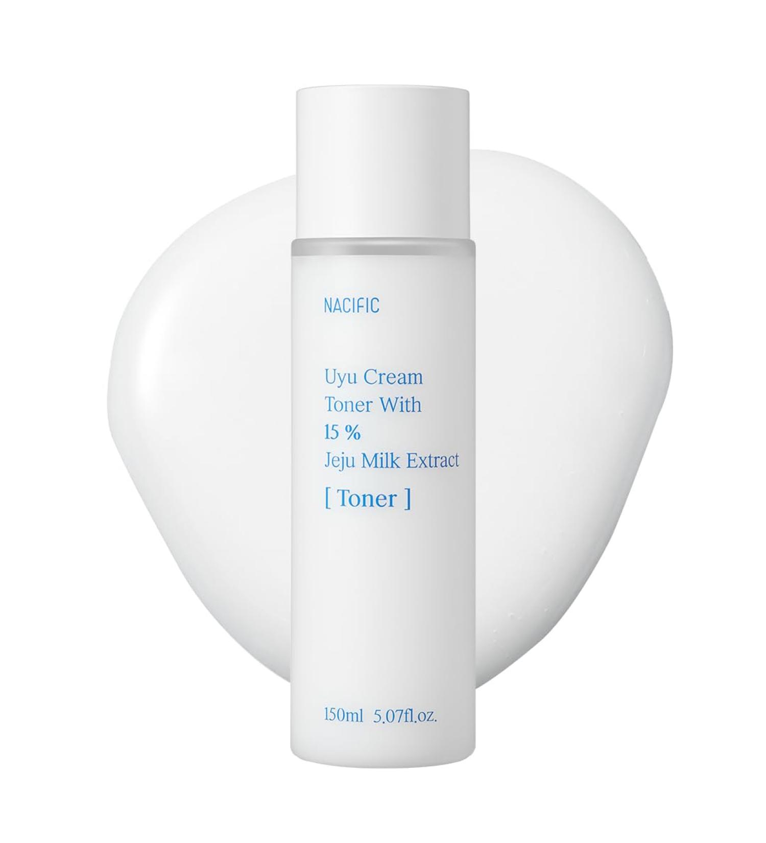 NACIFIC Uyu Cream Toner 5.07 fl oz | Jeju Milk Extract & Ceramide Complex | Moisturizing Korean Skin Care - Buy Online on GoSupps.com