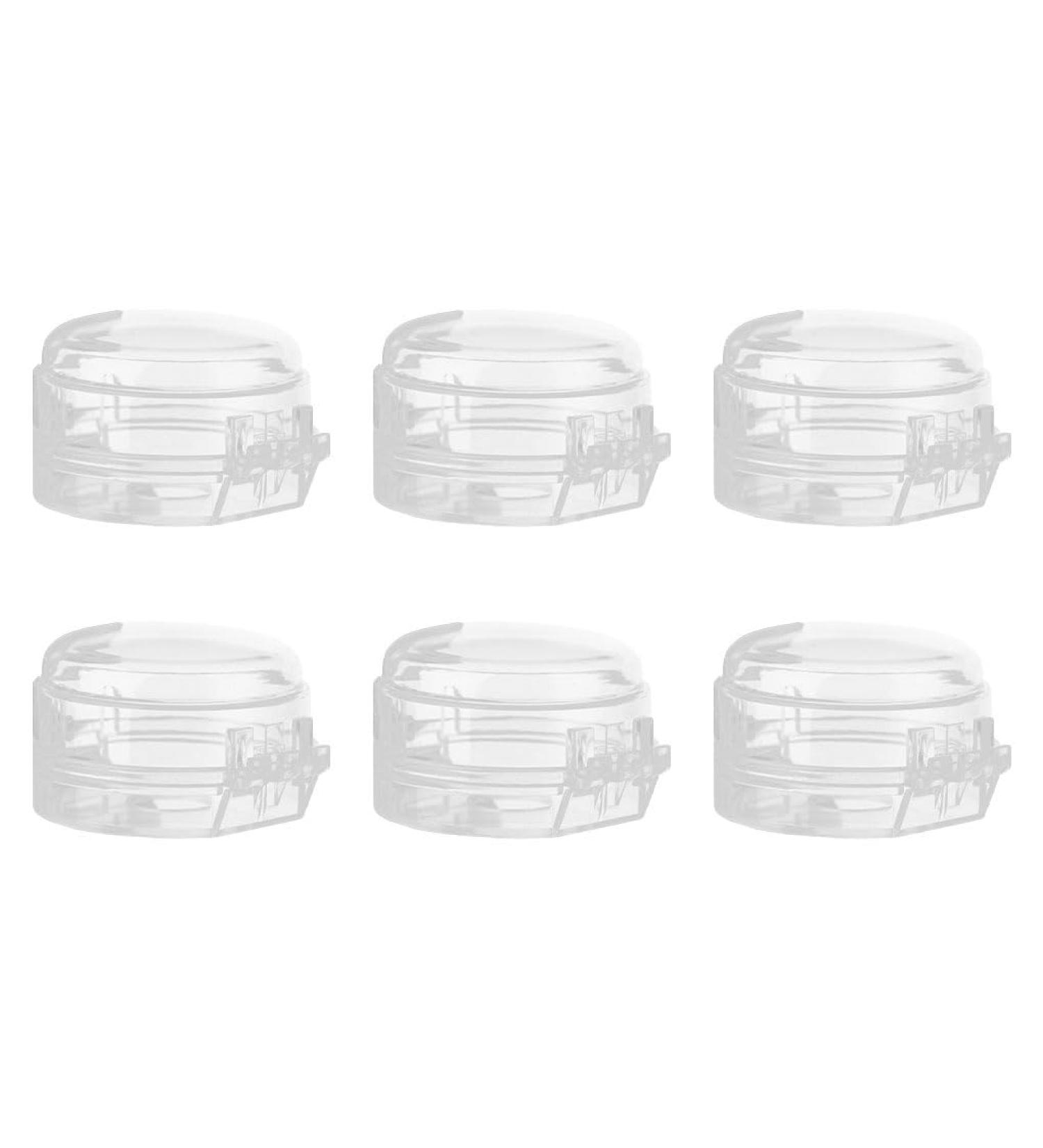 Child Safety Stove Knob Covers - 6 Transparent Child Protection Caps for Oven & Gas Stove - Kitchen Safety Guard for Kids - Buy Online on GoSupps.com