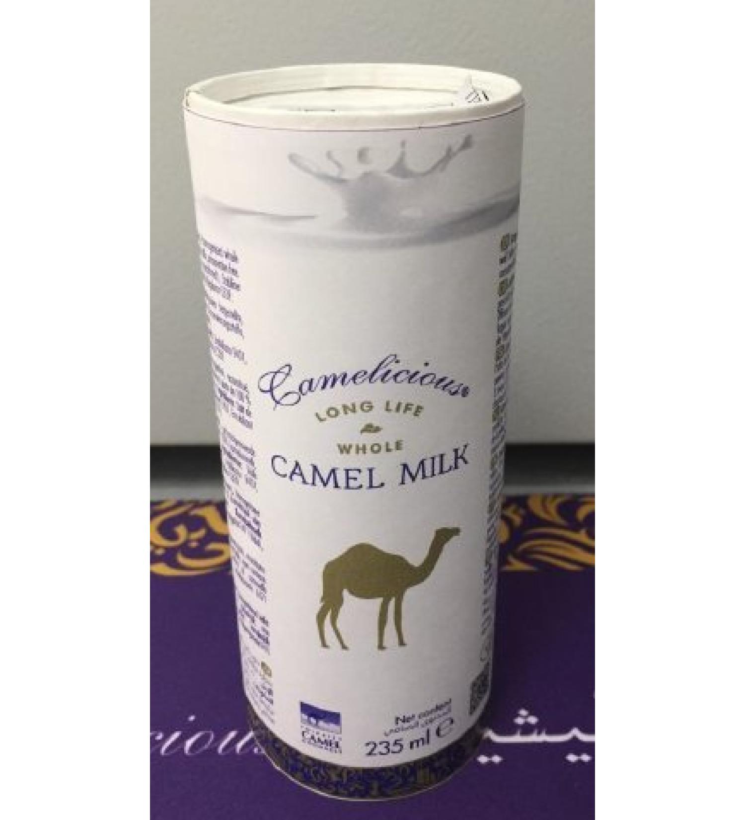 4 Tray (11.28 liters) Original Camel Milk from Camelicious from Dubai (48 cans of 235ml each)