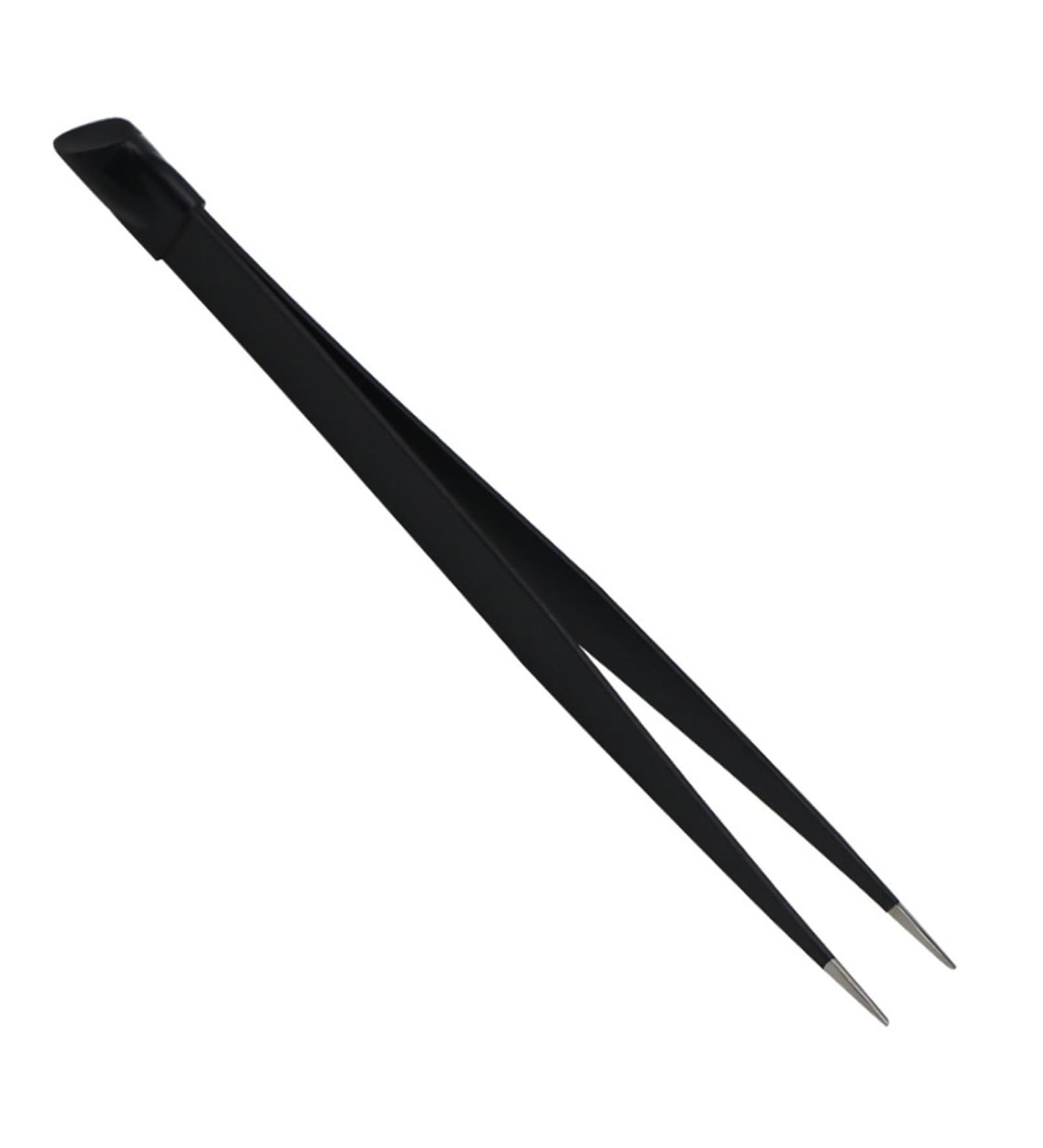 Libcflcc Nail Art Tweezers - Stainless Steel Double-Headed with Rhinestones | One Size - International Shipping Available - Buy Online on GoSupps.com