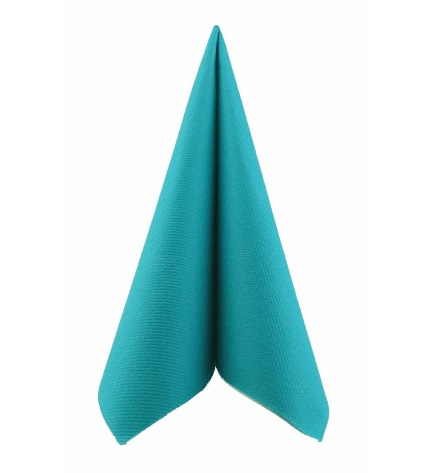 50 APARTina Turquoise Airlaid Napkins - Fabric-Like Quality 40x40 cm - Perfect for Any Occasion - Buy Online on GoSupps.com