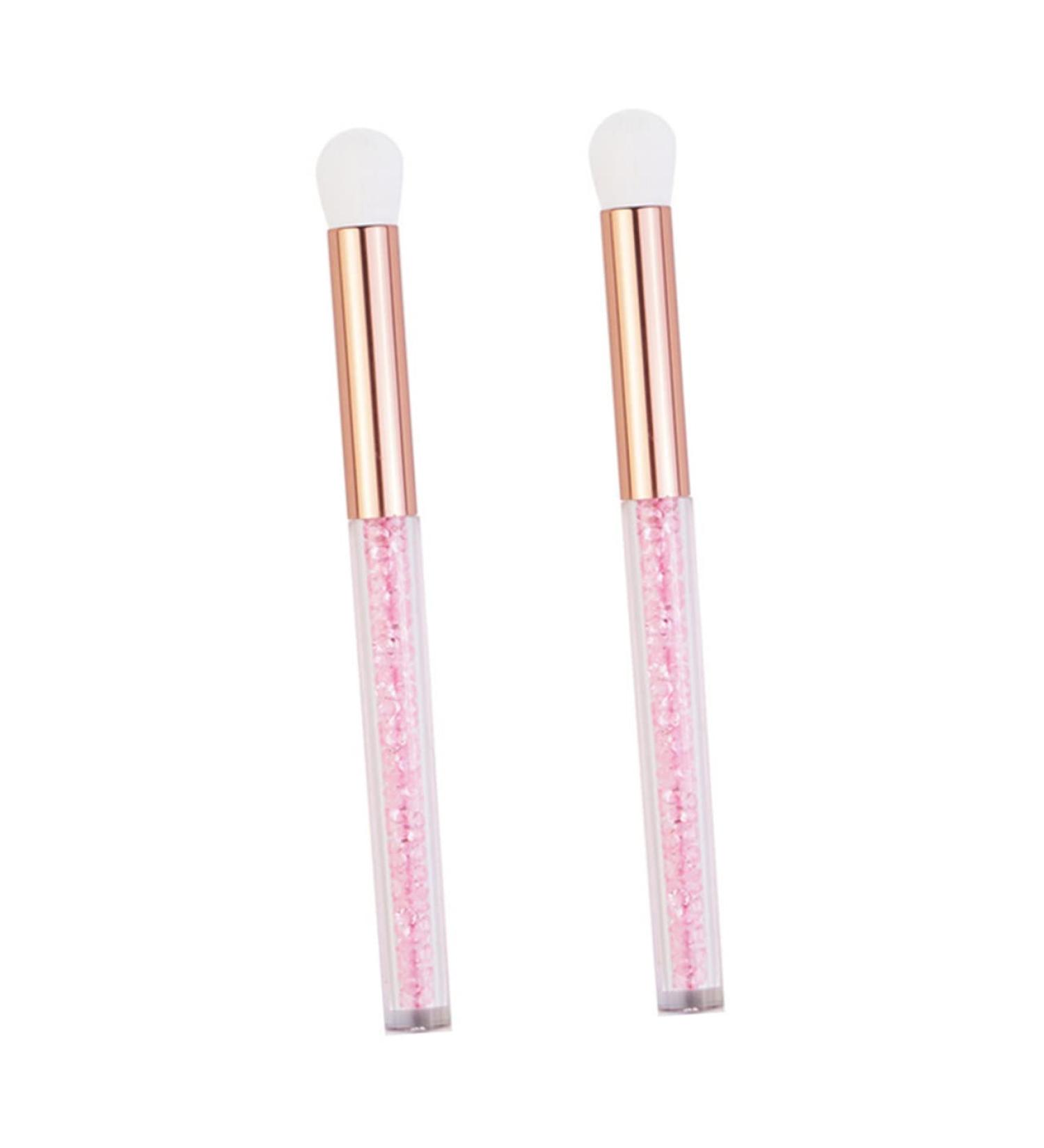 FOMIYES 2pcs Nose Brush Makeup Pink Eye Makeup Accessory Nose Shadow Brush Miss Artificial - Buy Online on GoSupps.com