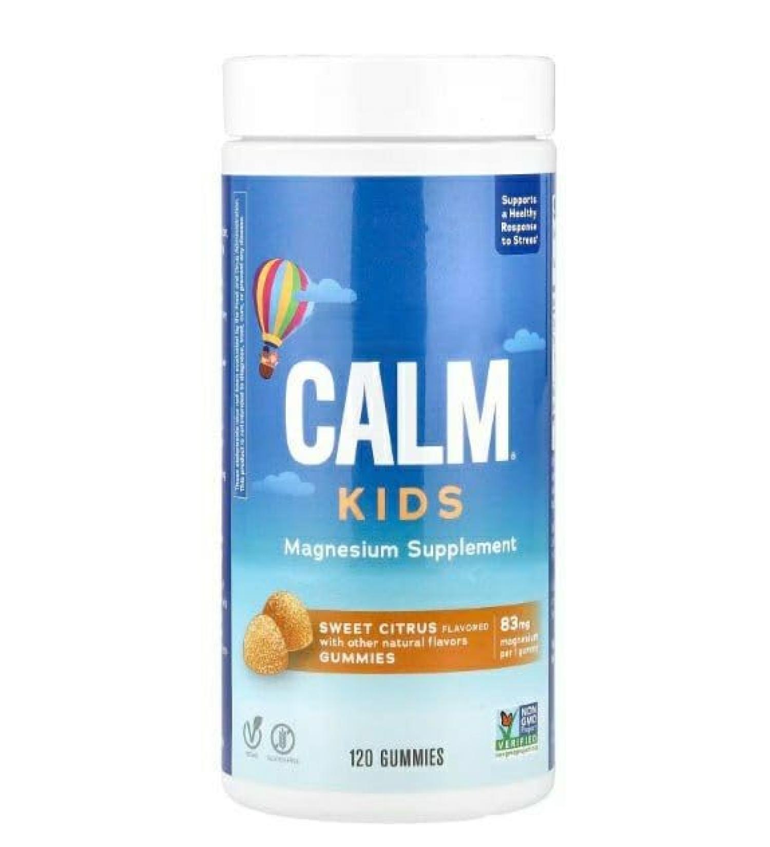 Magnesium Kids 83 mg sans OGM sans gluten aromatis aux agrumes doux v g talien 120 bonbons g lifi s - Buy Online on GoSupps.com