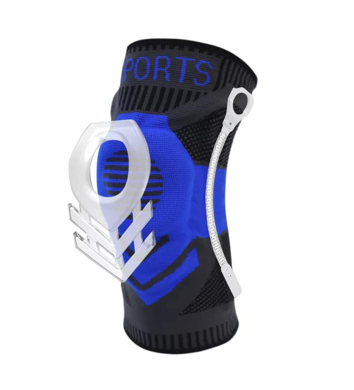 Breathable Sports Knee Guard | Elastic Compression Knee Support for Basketball - Buy Online on GoSupps.com