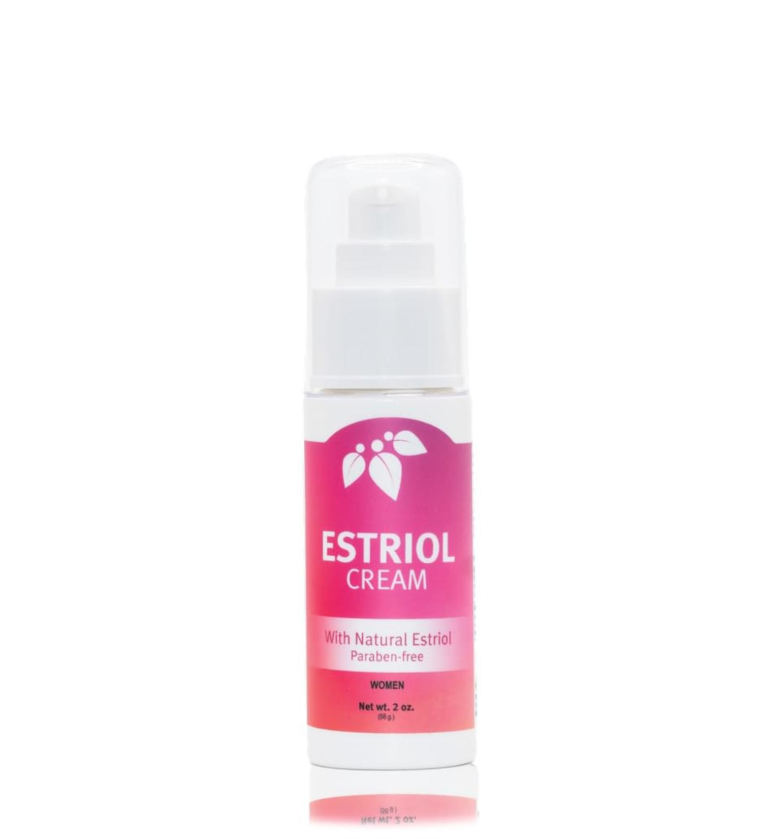 Mountain Meadow Herbs Bioidentical Estriol Cream | Physician Developed Hormonal Support for Menopause | 1000mcg Natural Estriol USP per Pump | 3rd Party Tested - Buy Online on GoSupps.com