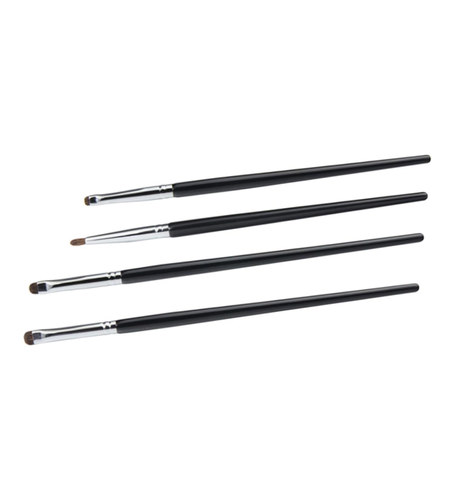 Beavorty 4pcs Eyeliner Brush Wand Small Eyeliner Brush Eye Liner Makeup Brush Horse Hair - Buy Online on GoSupps.com