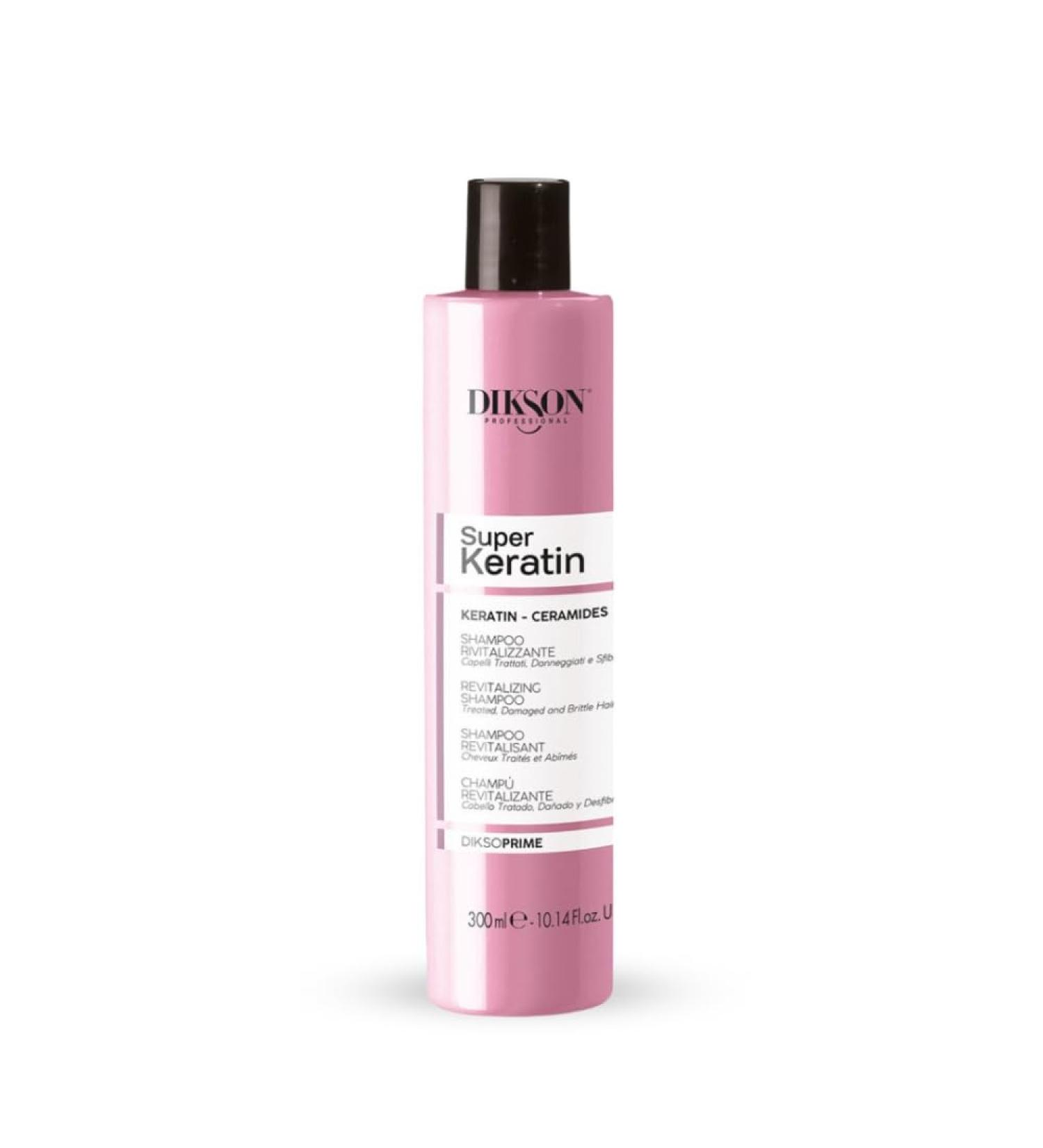 DICKSON Revitalizing shampoo with keratin vegetable and ceramides 300 ml Dikson