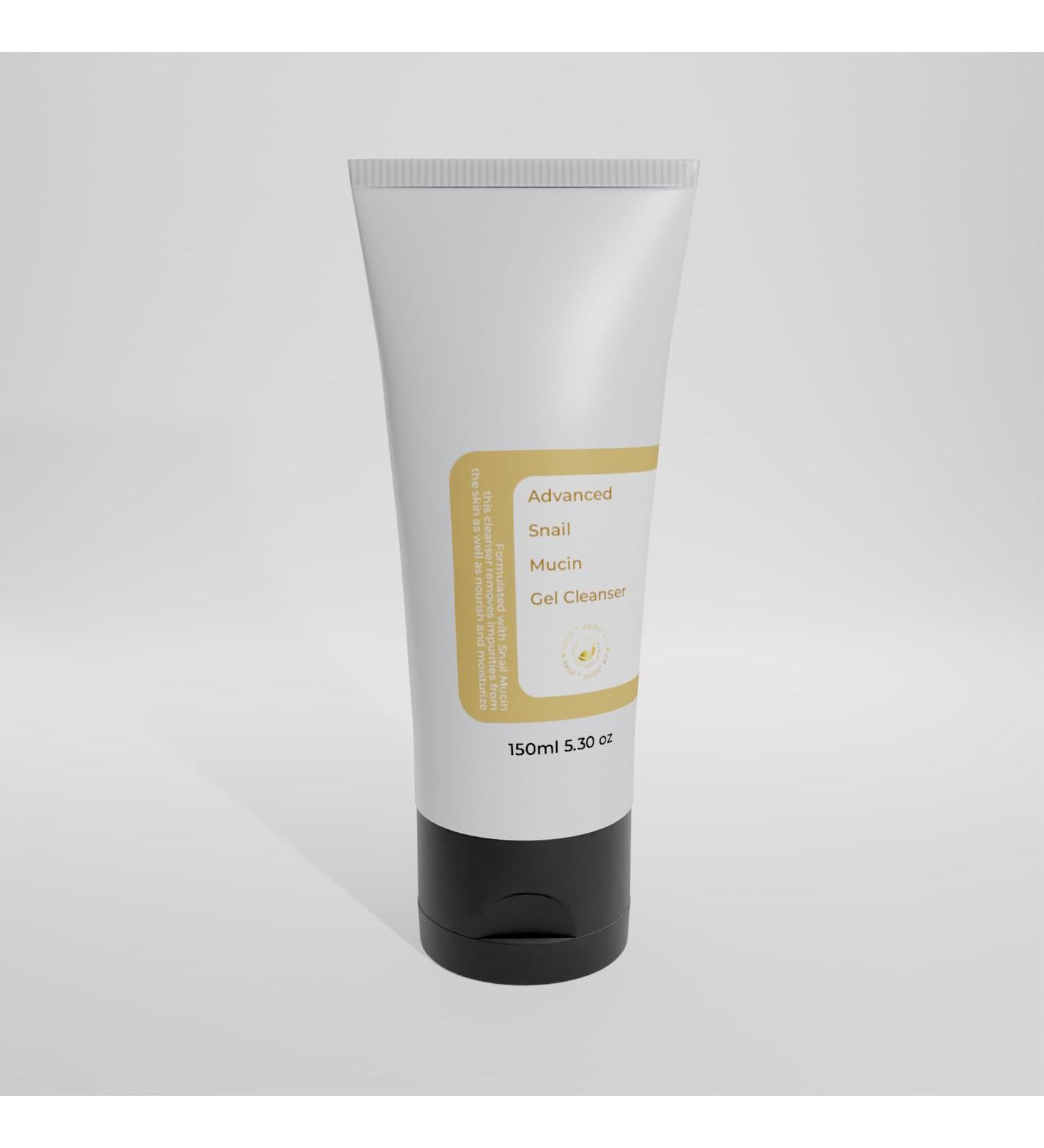 Buy Advanced Snail Mucin Gel Cleanser - 5.07 Fl oz | Luxury Korean Skincare for Dry & Sensitive Skin | Cruelty-Free Paraben-Free - Buy Online on GoSupps.com