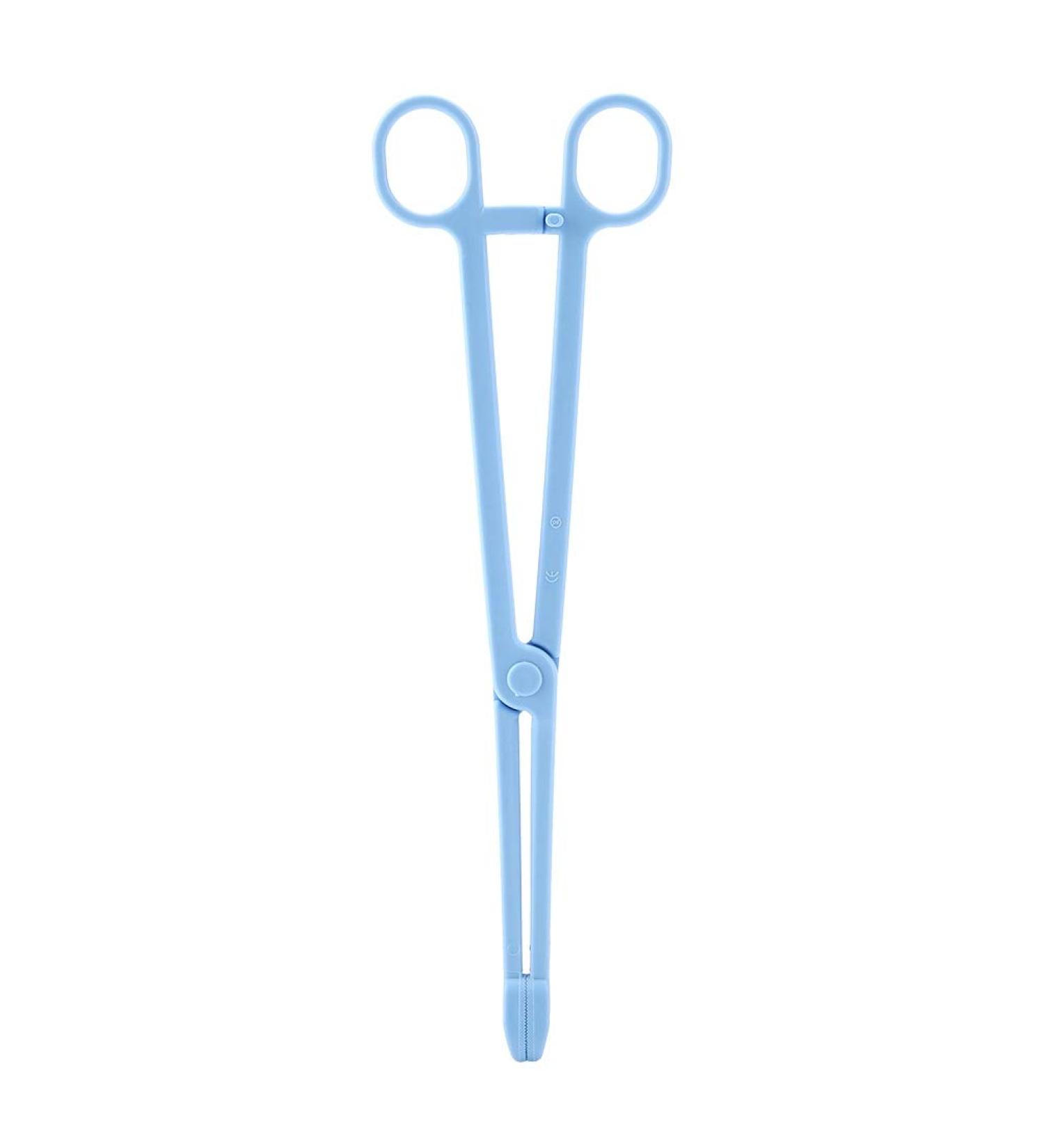 Blue Plastic Reptile Feeding Clip 24.5cm - Terrarium Tongs for Snake Lizard & Pet Raising - Buy Online on GoSupps.com