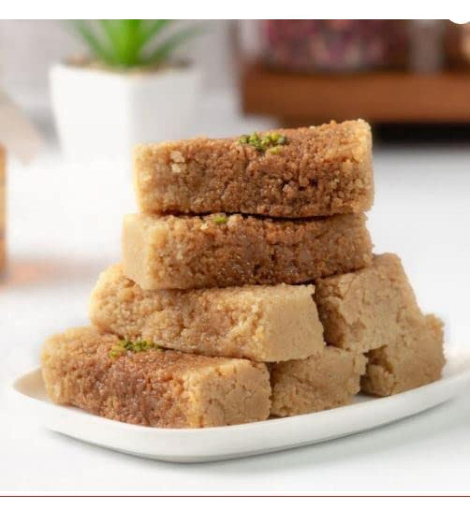 Milk Cake 1Kg Indian Traditional Sweet Best Gift For All Occasions Raksha Bandhan Rakhi Marriage Diwali Holi Ganesh Chaturthi Festival Treat For Family & Friend