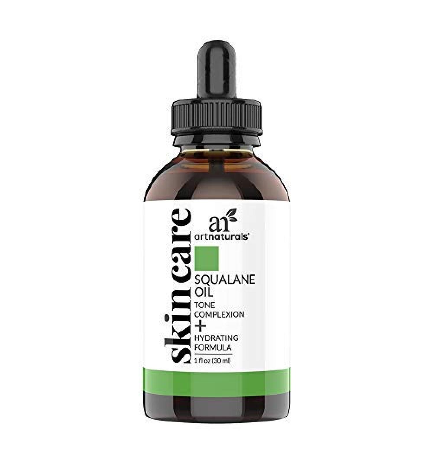 Artnaturals Squalane Oil 1 fl oz - Hydrating & Lightweight Facial Oil for All Skin Types - Buy Online on GoSupps.com