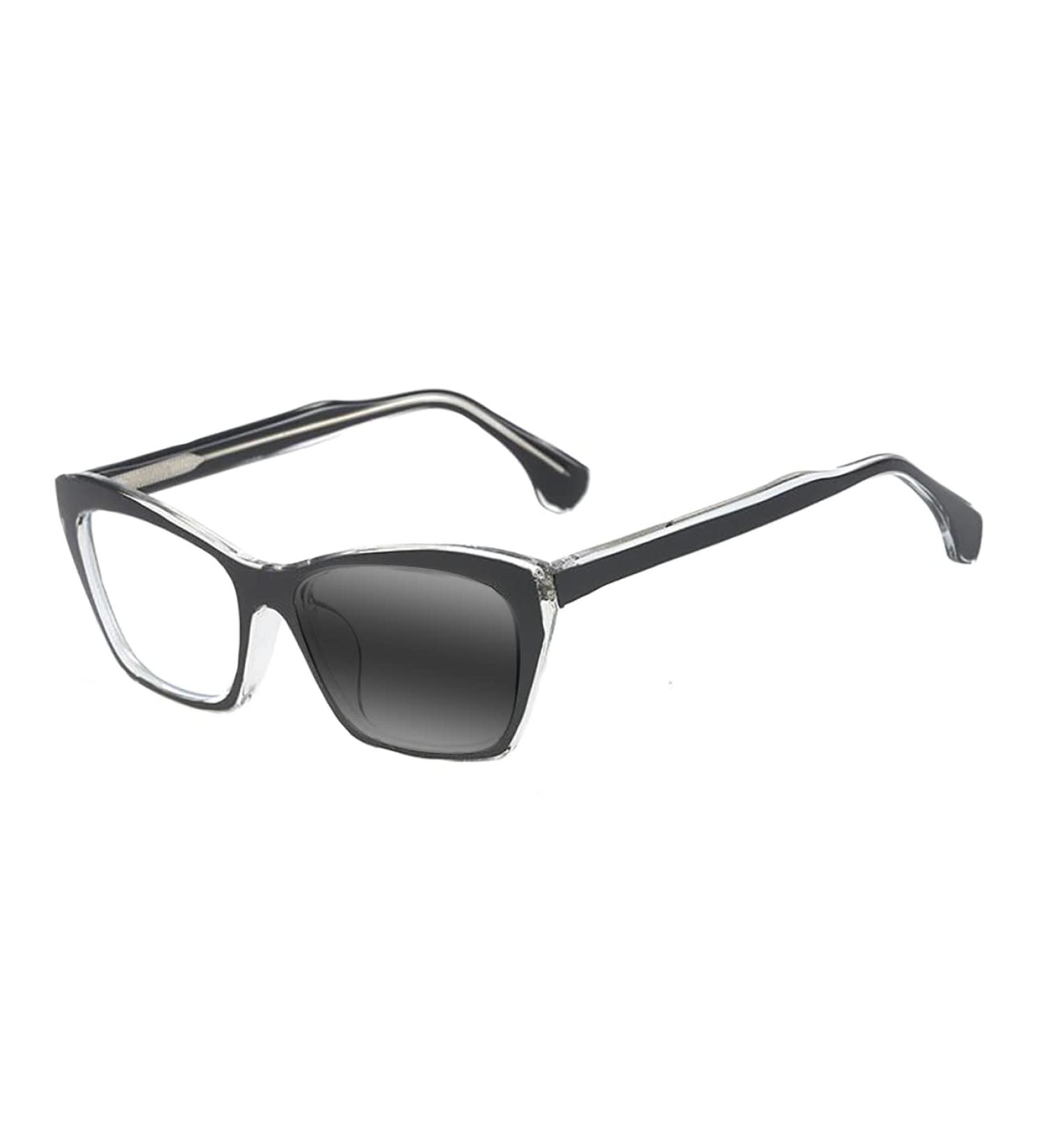 Shop Bifocal Women's Cat Eye Reading Glasses | UV400 Photochromic Black Transparent Sizes +1.0 to +3.0 - International Shipping Available - Buy Online on GoSupps.com