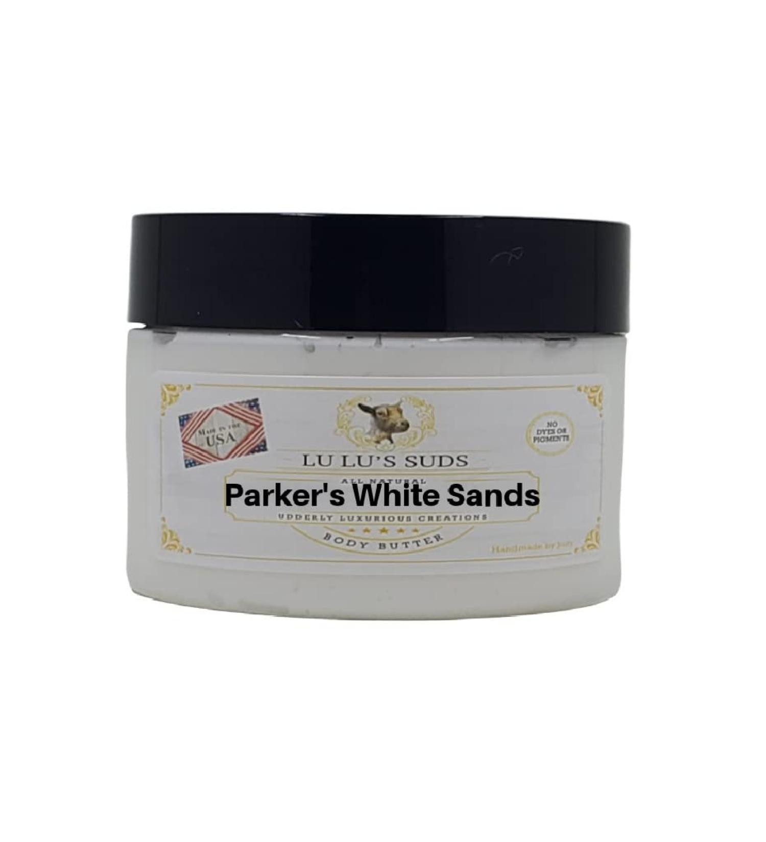 Lu Lu's Suds Hand Made All Natural Body Butter (4 oz Parker's White Sands) - Buy Online on GoSupps.com