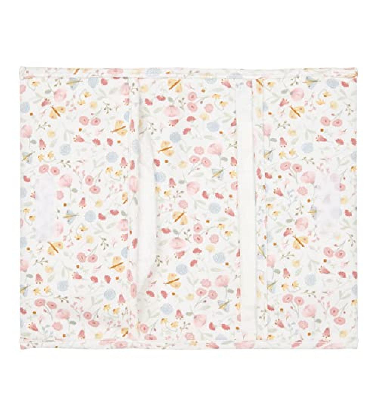 Little Dutch TE40121450 Diaper Bag - Flowers & Butterflies (31x25 cm)