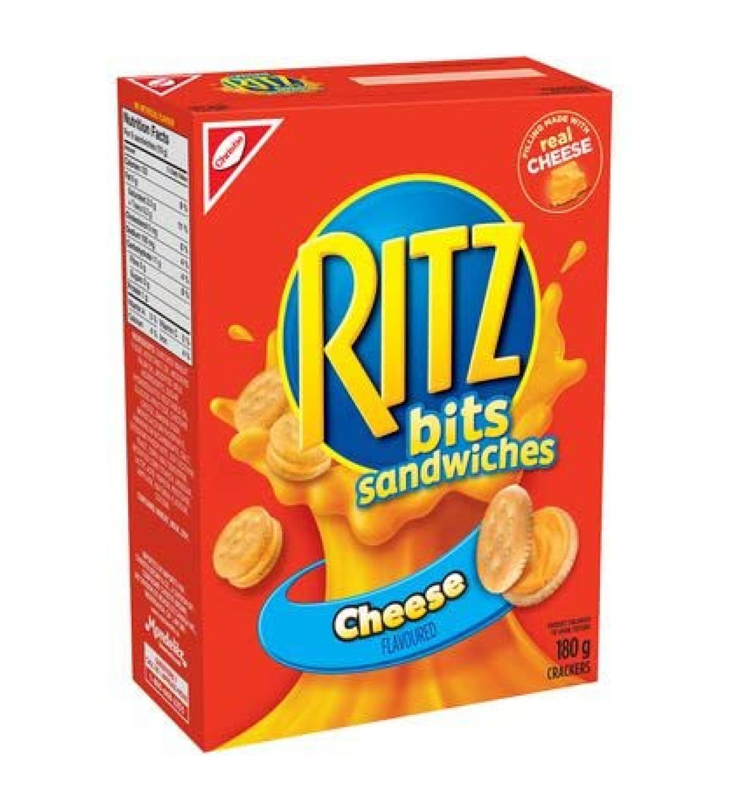 Ritz Bits Cheese Sandwich Crackers 180g/6.3oz - Imported from Canada | Shop Now! - Buy Online on GoSupps.com