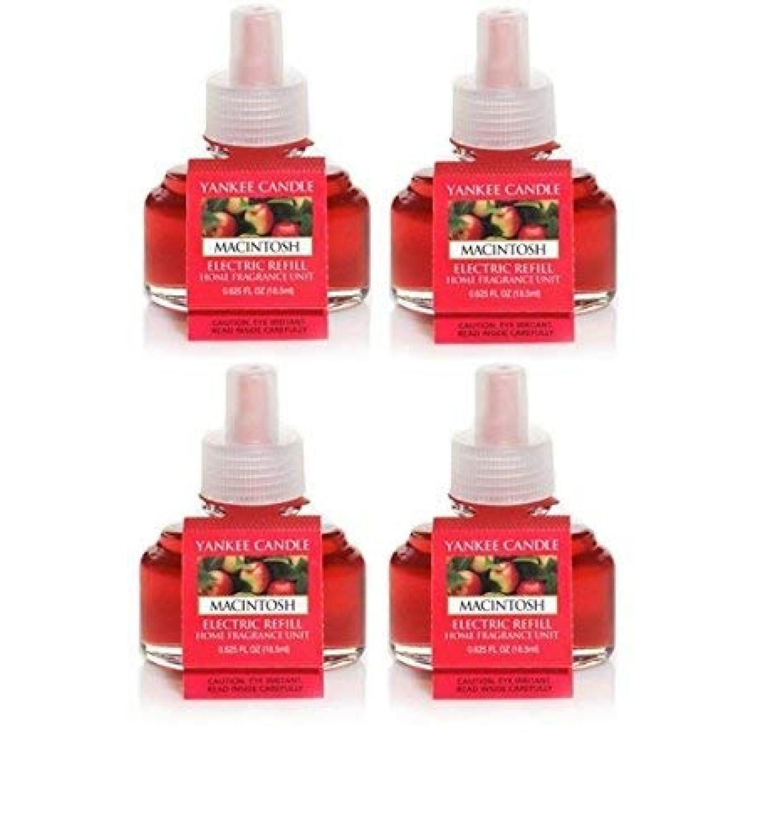 Yankee Candle Macintosh ScentPlug Refill 4-Pack