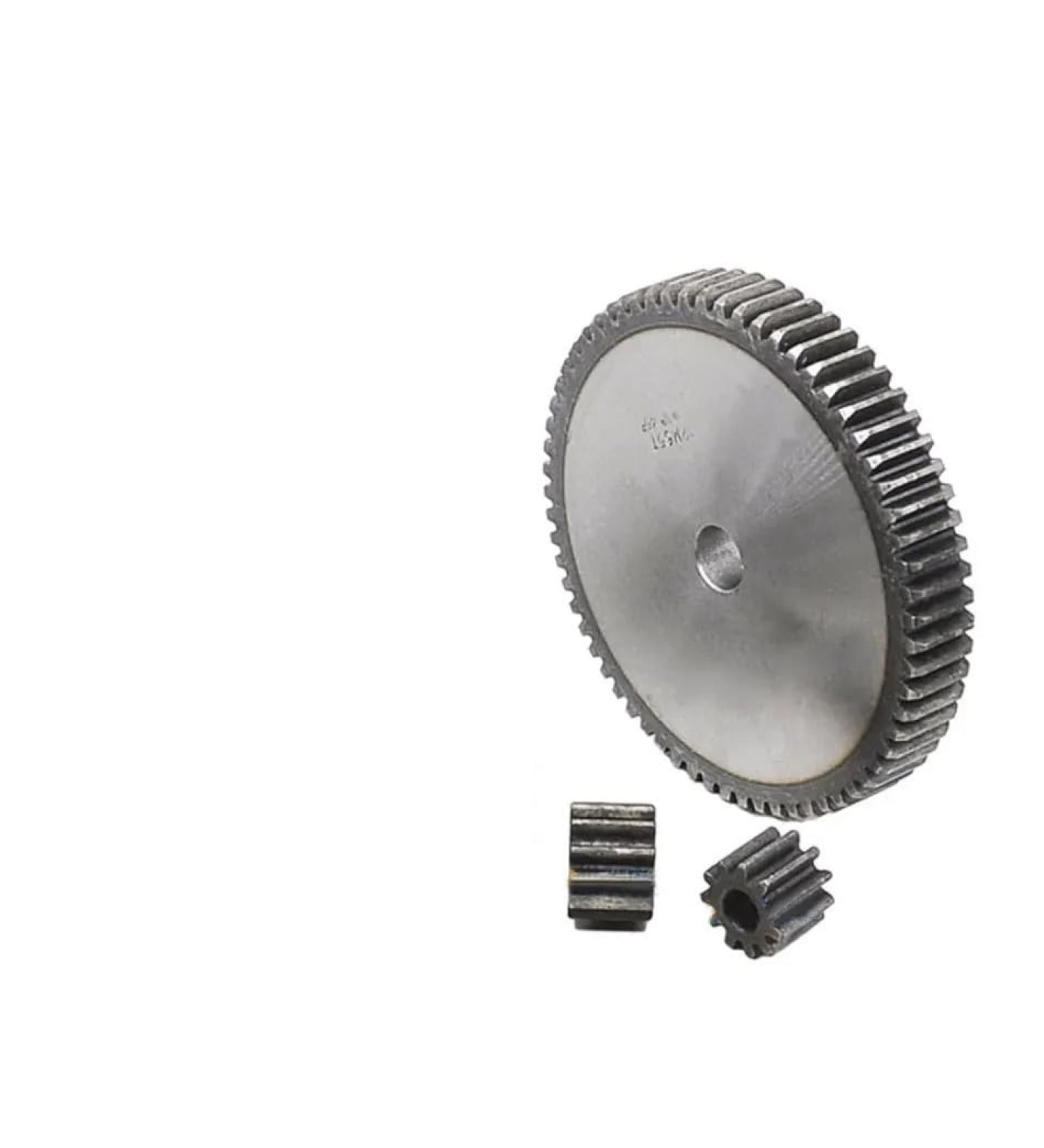 GatherTool 1 Piece #45 Stahl Metal Spur Gear - 2 Module Motor Rantle Wheel 10 to 25 Tooth Options (22 Teeth) - Buy Online on GoSupps.com