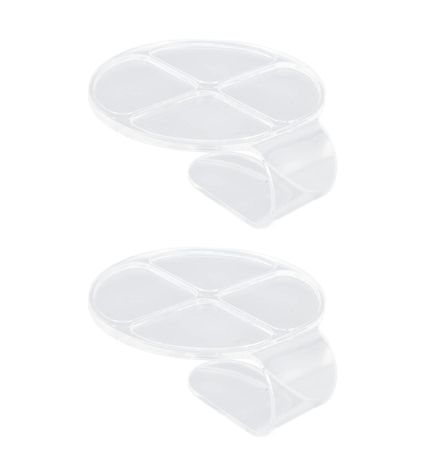 Nail Art Palette - High Transparency Mixing Tray for Acrylic Makeup & Painting | Best Nail Art Supplies - Buy Online on GoSupps.com
