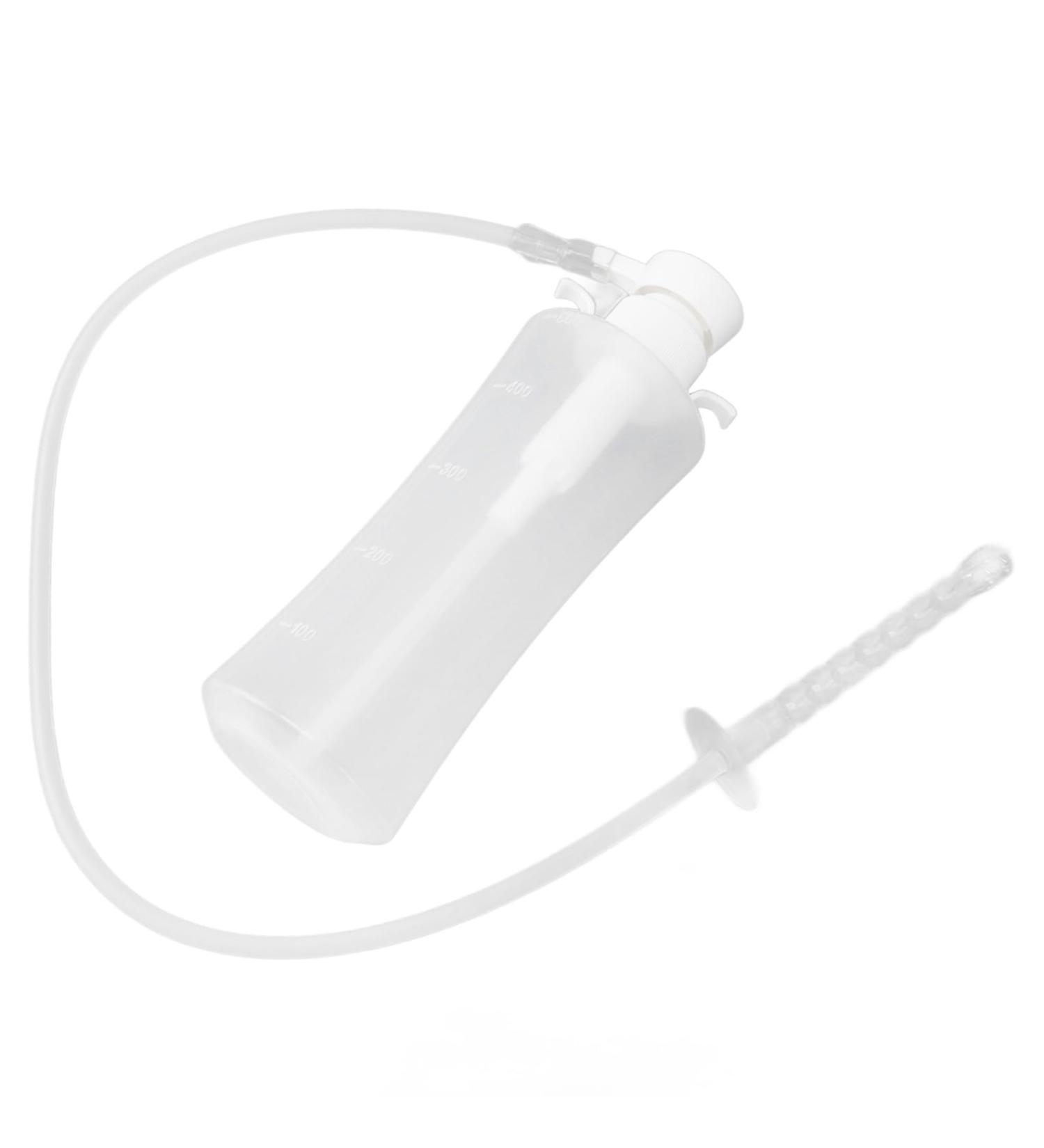 AZUMI Pump-In-One Bottle Set | 500ml Reusable Portable Manual Pressure Cleaner for Anal & Vaginal Hygiene at Home & Travel - Buy Online on GoSupps.com