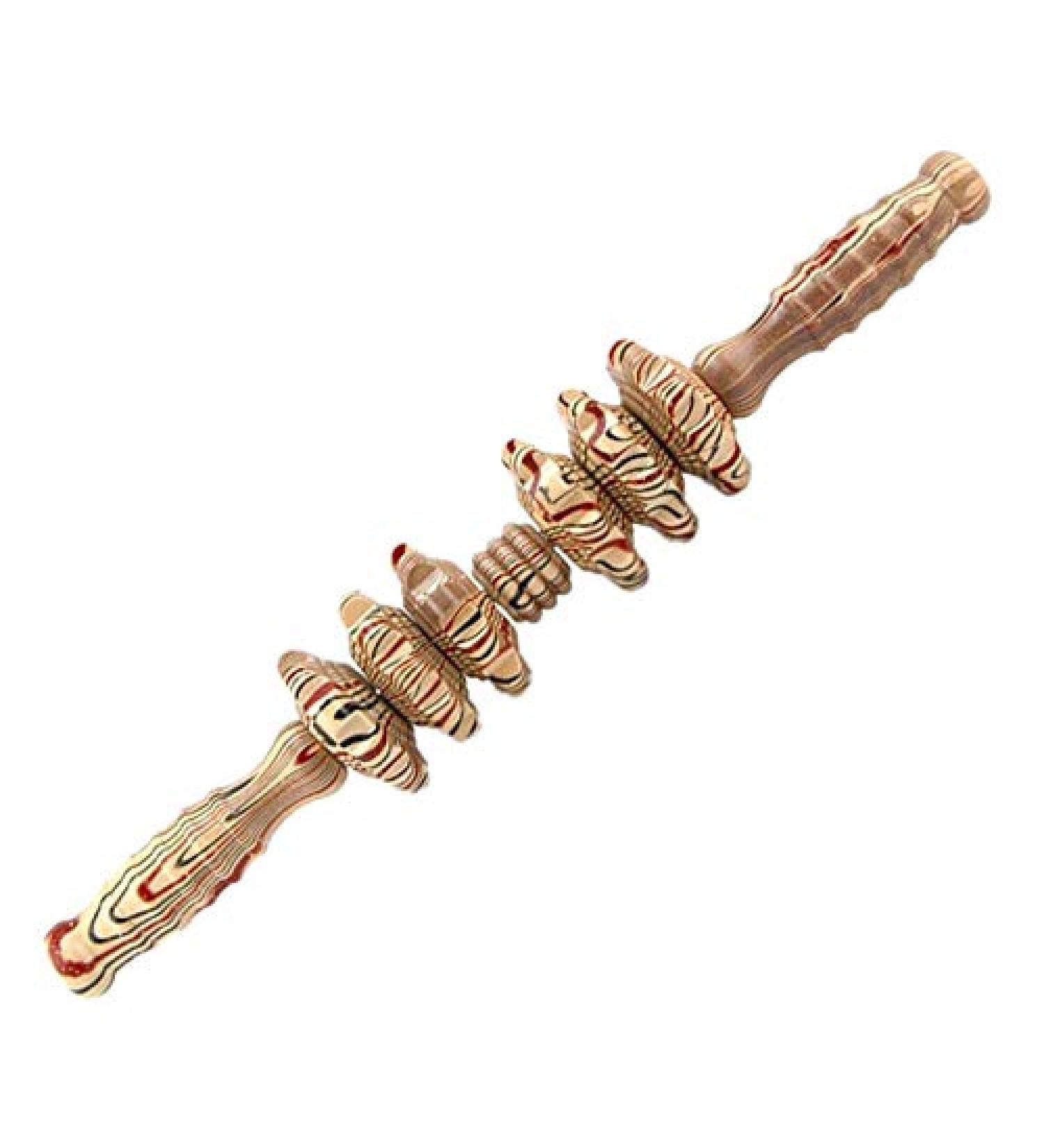 LAXED 6 Roller Massage Stick - Body Therapy Massager for Muscle Relief & Sciatica Pain Relief - Buy Online on GoSupps.com