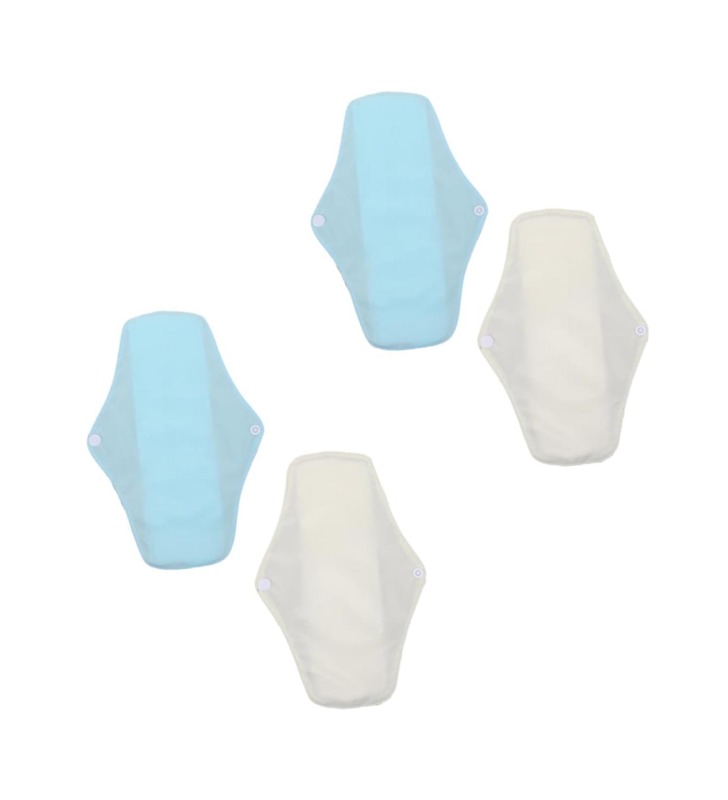 Magiclulu 4-Piece Washable Menstrual Pad Set | Bandage Mesh Material Portable & Comfortable for Women - Buy Online on GoSupps.com