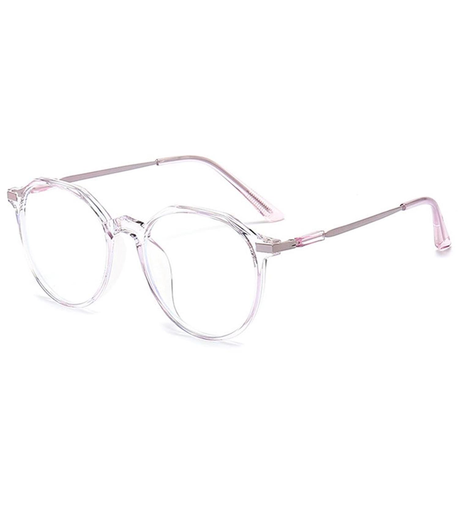 Magimodac Fashion Reading Glasses for Men & Women - Oval Blue Light Filter Glasses - Purple 1.5 Diopter Visual Aid - Buy Online on GoSupps.com