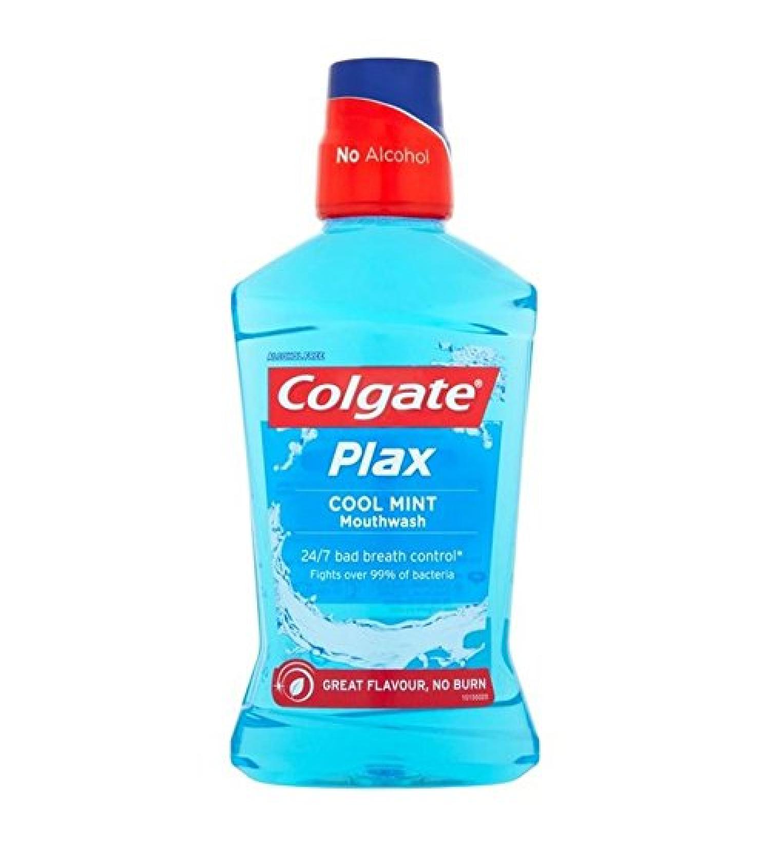 Colgate Plax Cool Blue Mouthwash 500Ml (Pack of 6)