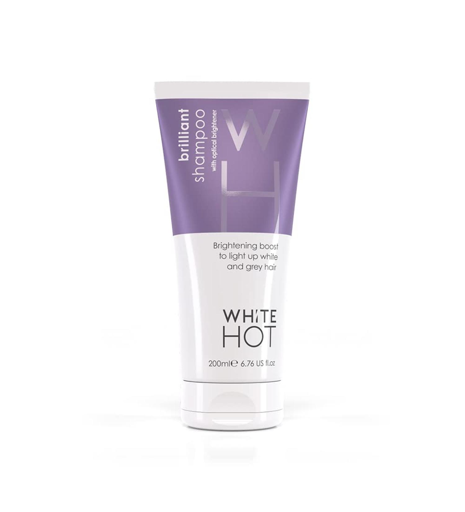 White Hot Brilliant Shampoo 200ml - Nourishing Shampoo for Beautiful Hair - Buy Online on GoSupps.com