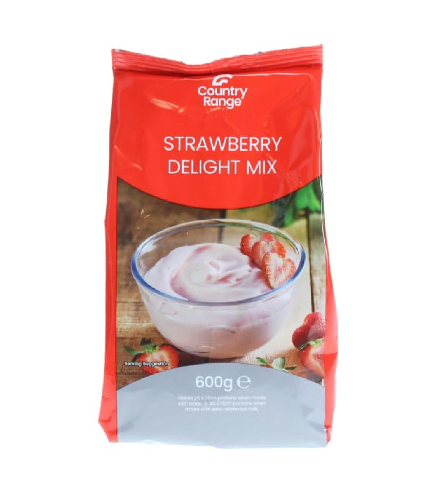 Country Range Strawberry Delight Mix 600g