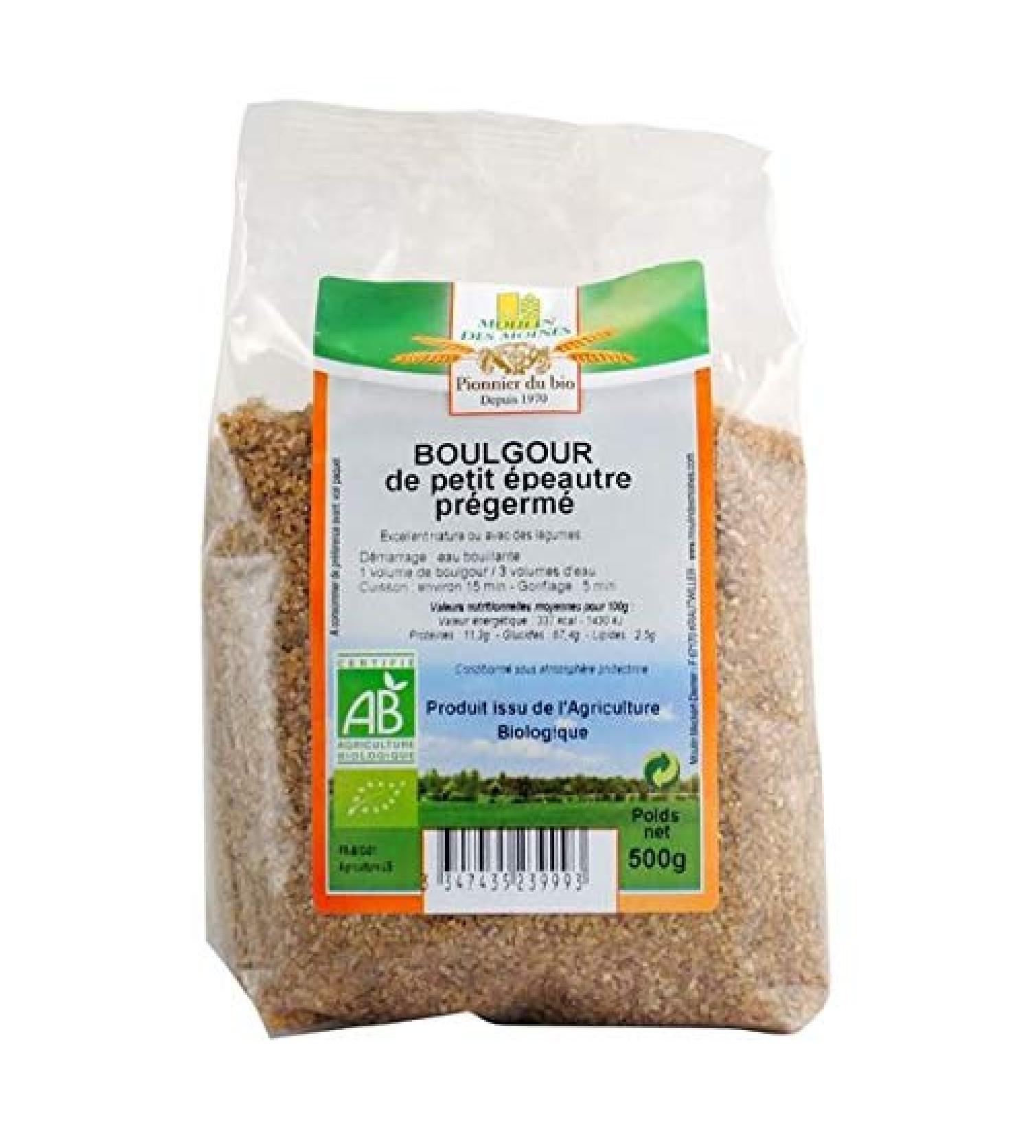 MOULIN DES MOINES - SPELT BULGUR DEMETER 500 GR