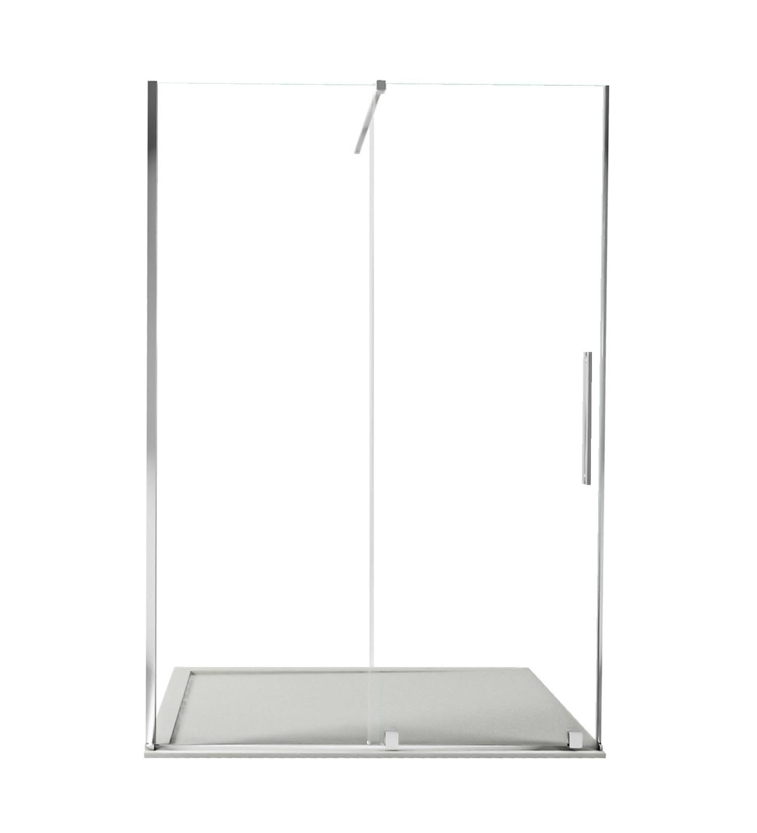 Buy 8mm H200 Sliding Shower Door Without BRENTA Profiles - 120 | International Shipping Available - Buy Online on GoSupps.com