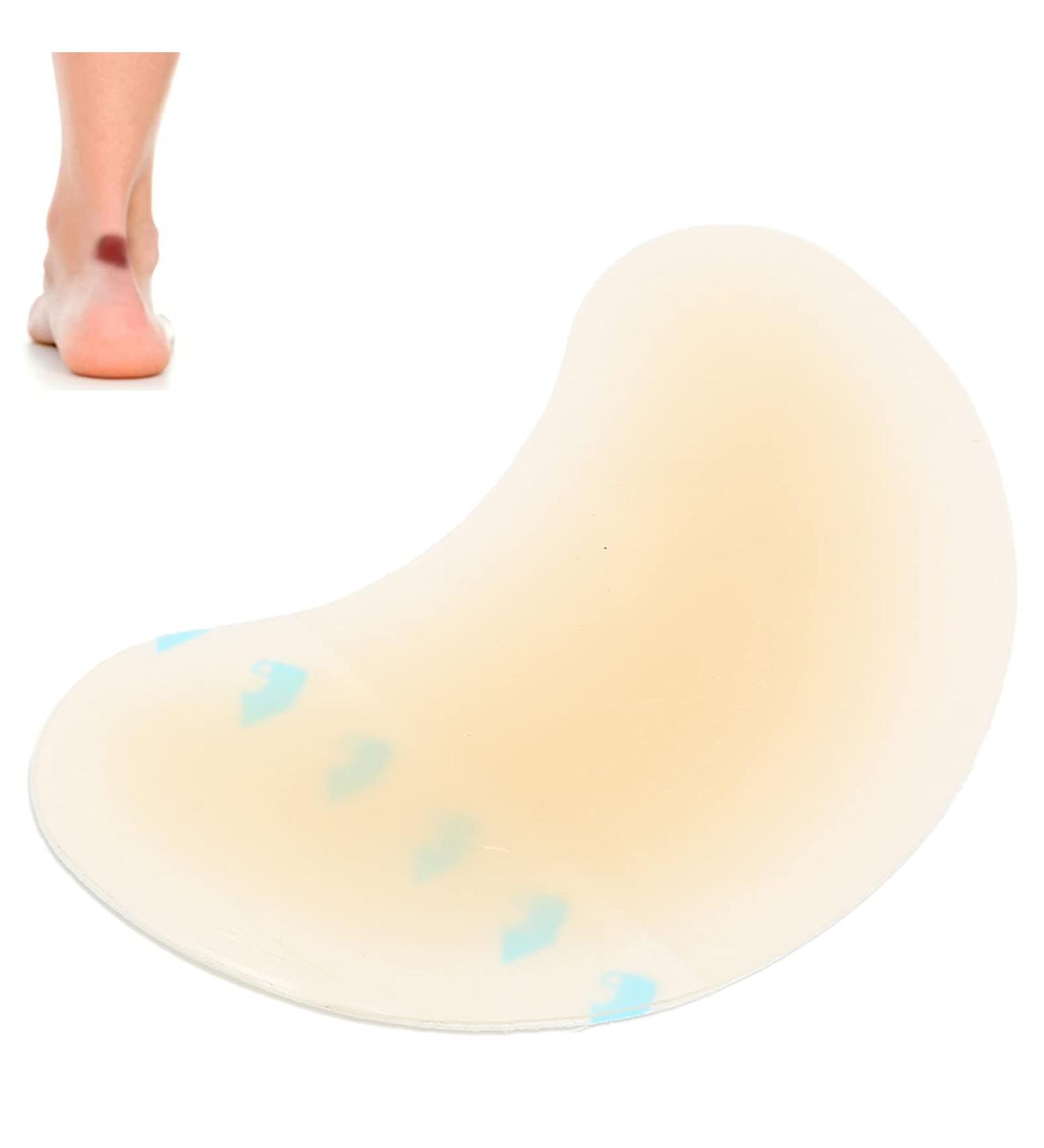 Hydrocolloid Gel Blister Bandages - Corn Stickers for Foot Care | Blister Prevention Pads - 42x62mm Half Moon Shape - Buy Online on GoSupps.com