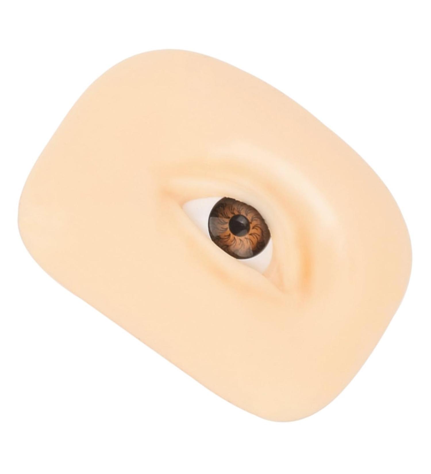 Professional Skin Tool Makeup Flexible Eye Training Mold Artificial Reusable Simulated Make 6.9x5.2cm As Shown 2 - Buy Online on GoSupps.com