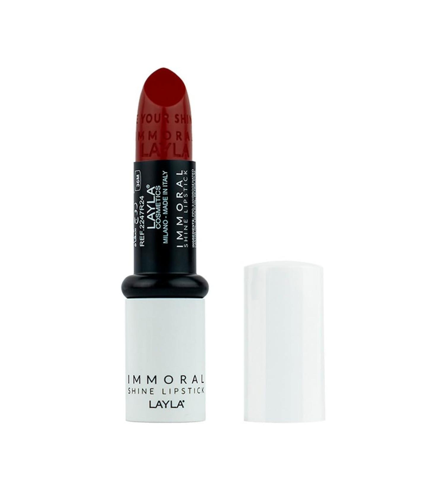 LAYLA IMMORAL SHINE LIPSTICK N.28 DAMAGE ME