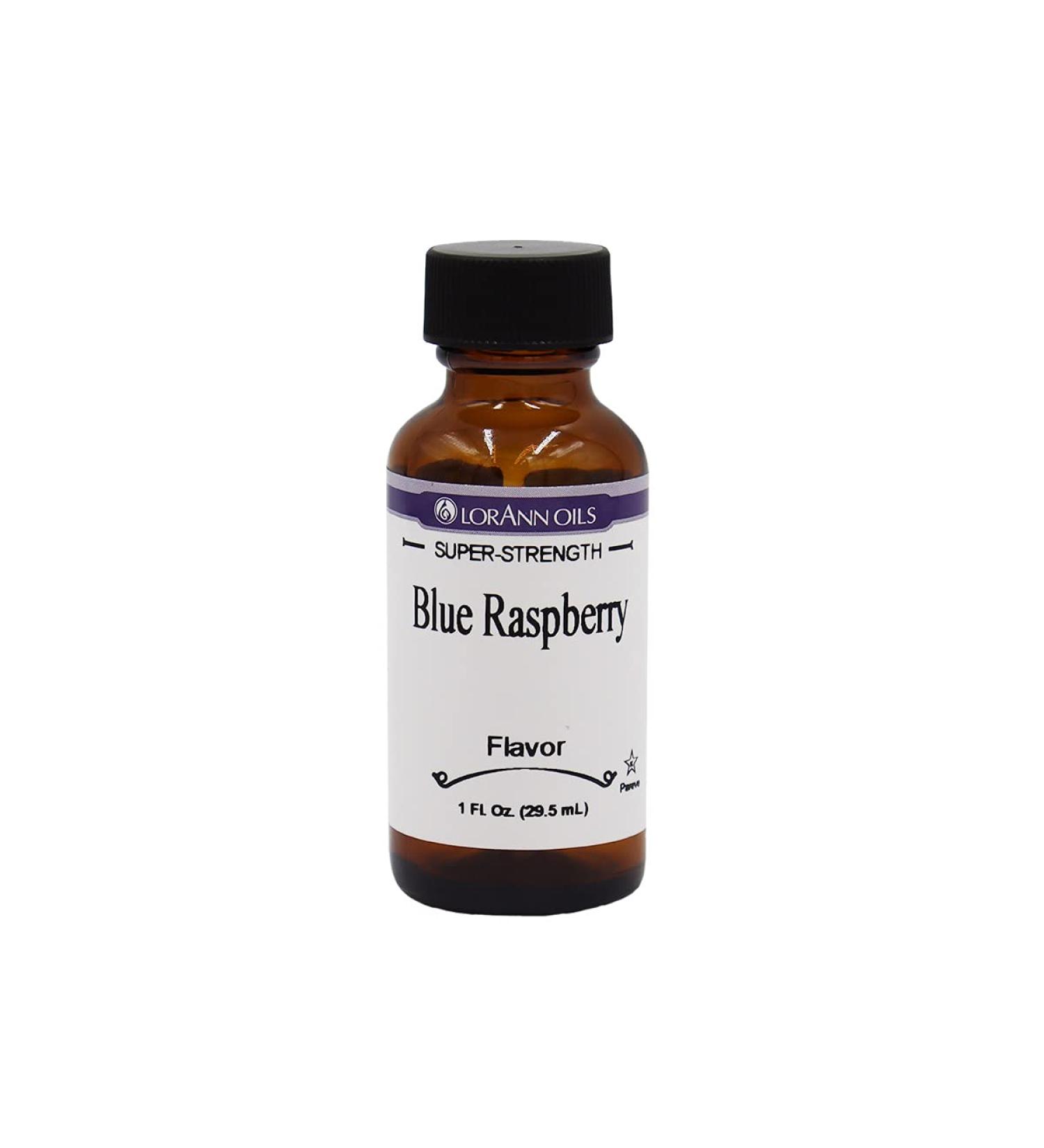 Blue Raspberry LorAnn Super Strength Flavor - 1 oz Bottle - Buy Online on GoSupps.com
