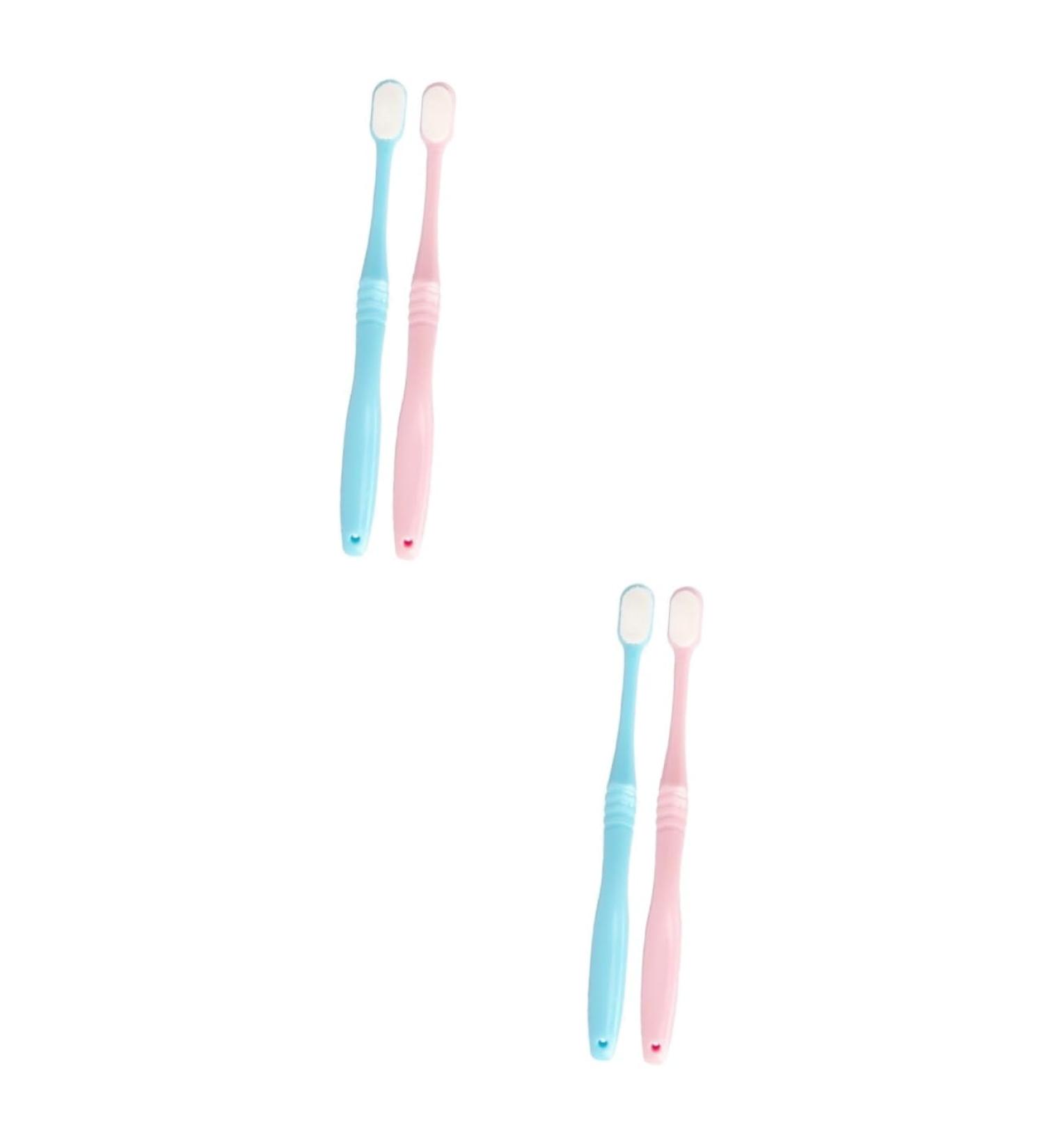 Healeved 4-Piece Soft Travel Toothbrush Set for Adults | Oral Care Tools | Japan Travel Accessories - Buy Online on GoSupps.com