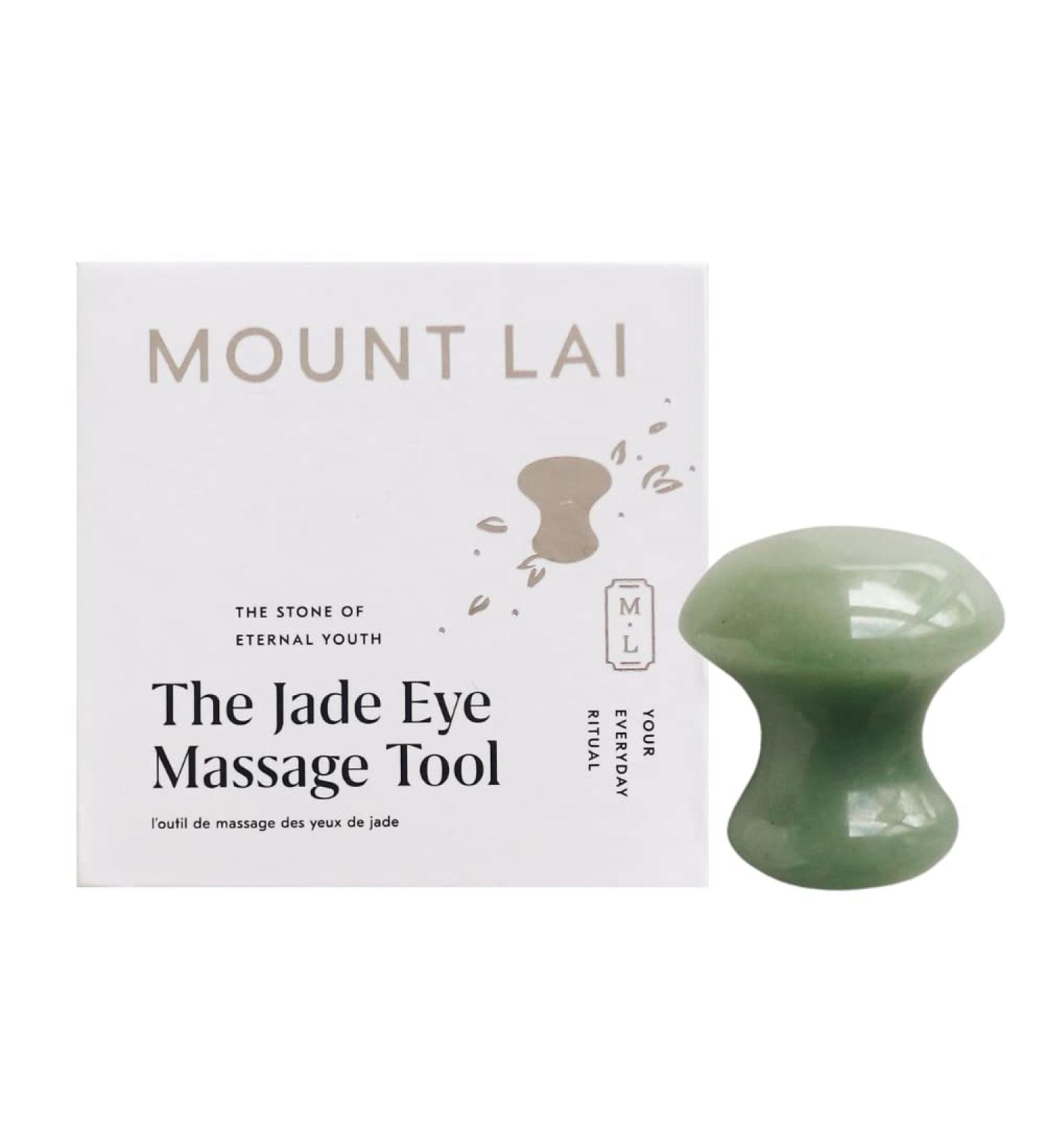 Mount Lai Jade Eye Massage Tool - Revitalize & Refresh Your Eyes - Buy Online on GoSupps.com