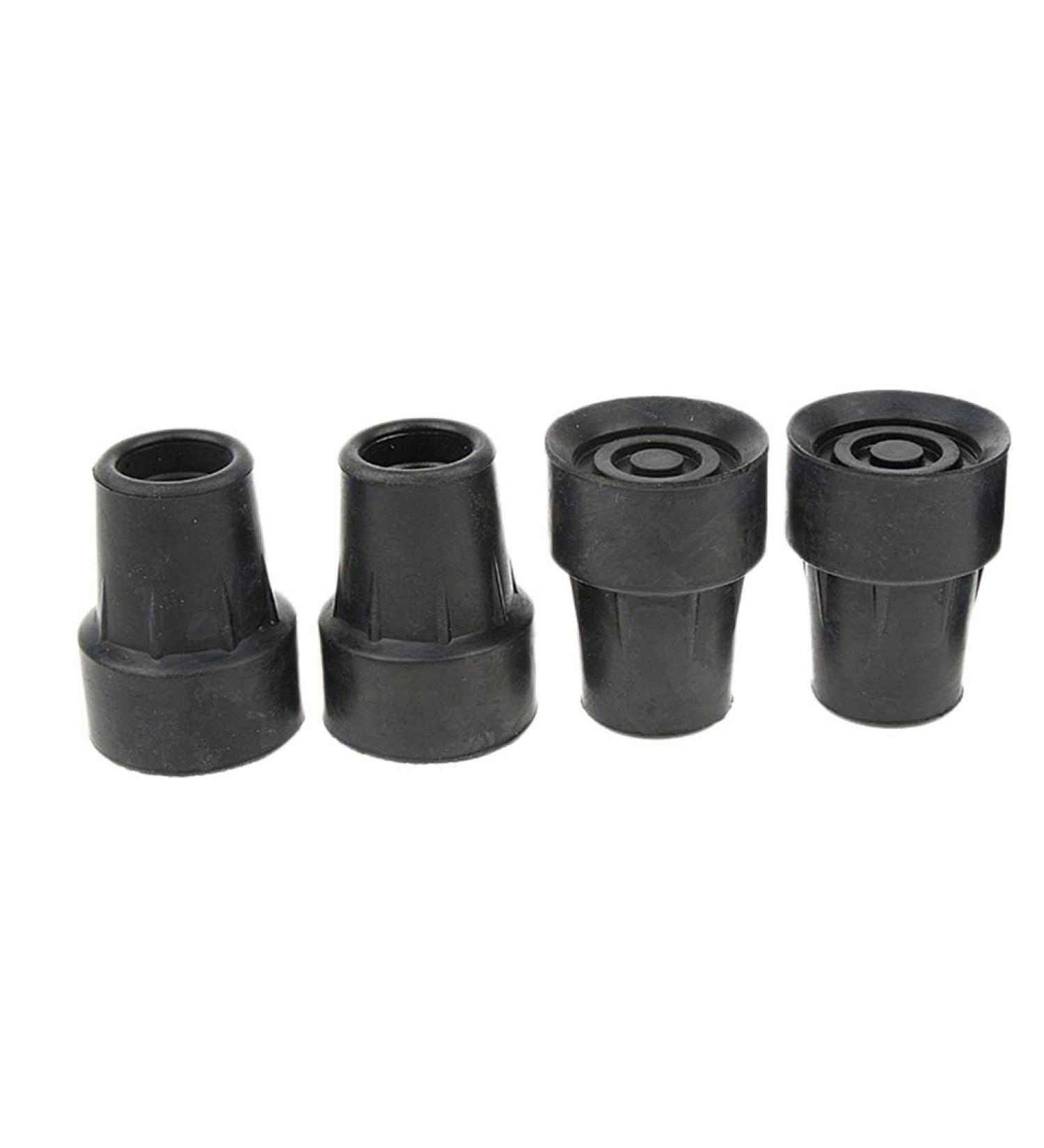#N/A 4 Pcs Cane Pole Pin Crutch Rubber Cap Tip Ferrule End Bottom - Black 16mm - Buy Online on GoSupps.com