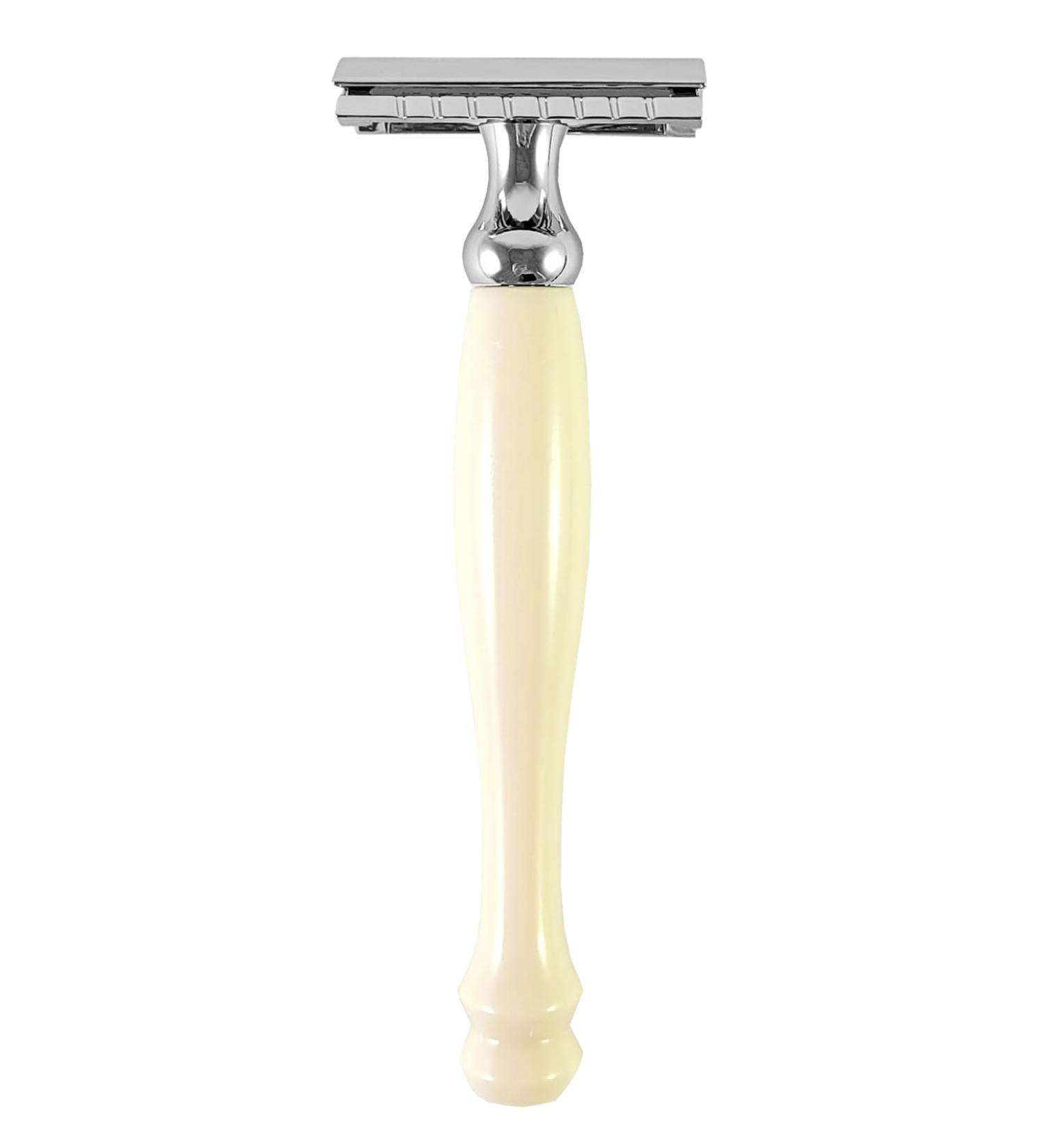 Hans Baier Exclusive Safety Razor Plastic Cream