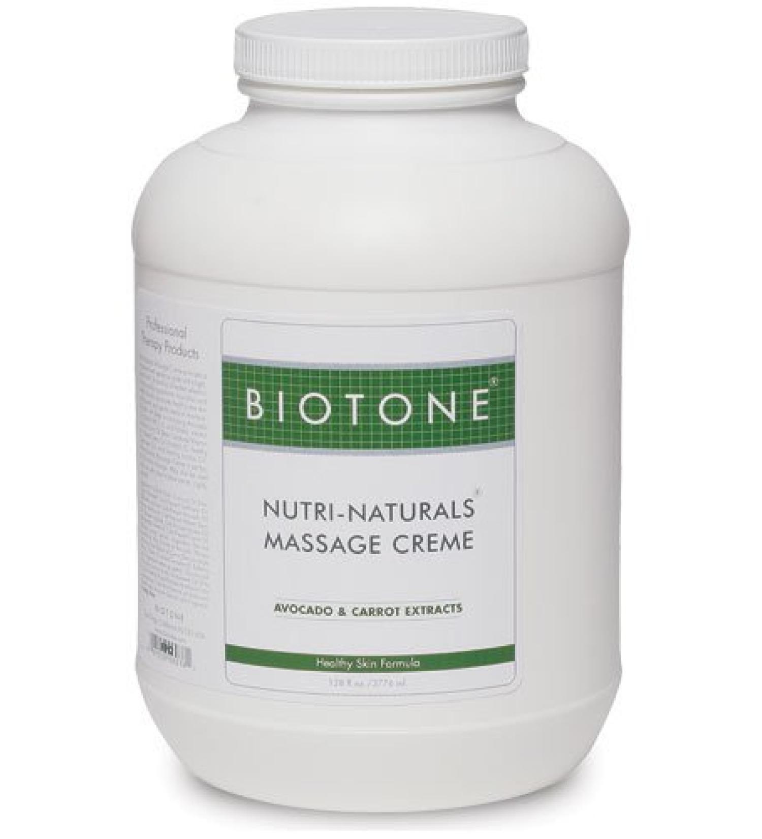 Biotone Nutri Naturals Massage Creme Gallon