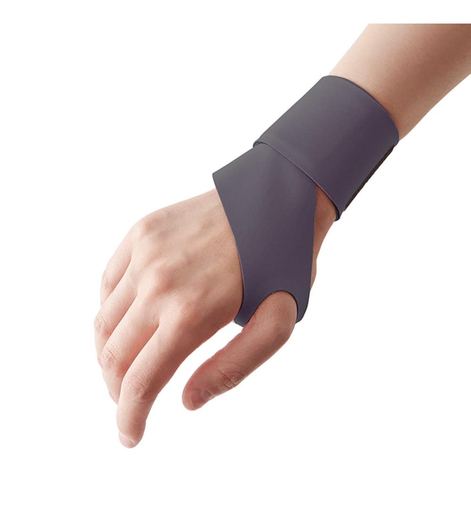 Heybody Slim Air Wrist Support Strap - Fitness Daily Comfort for Carpal Tunnel, Arthritis, and Wrist Pain - Elastic and Breathable - Gray - Buy Online on GoSupps.com