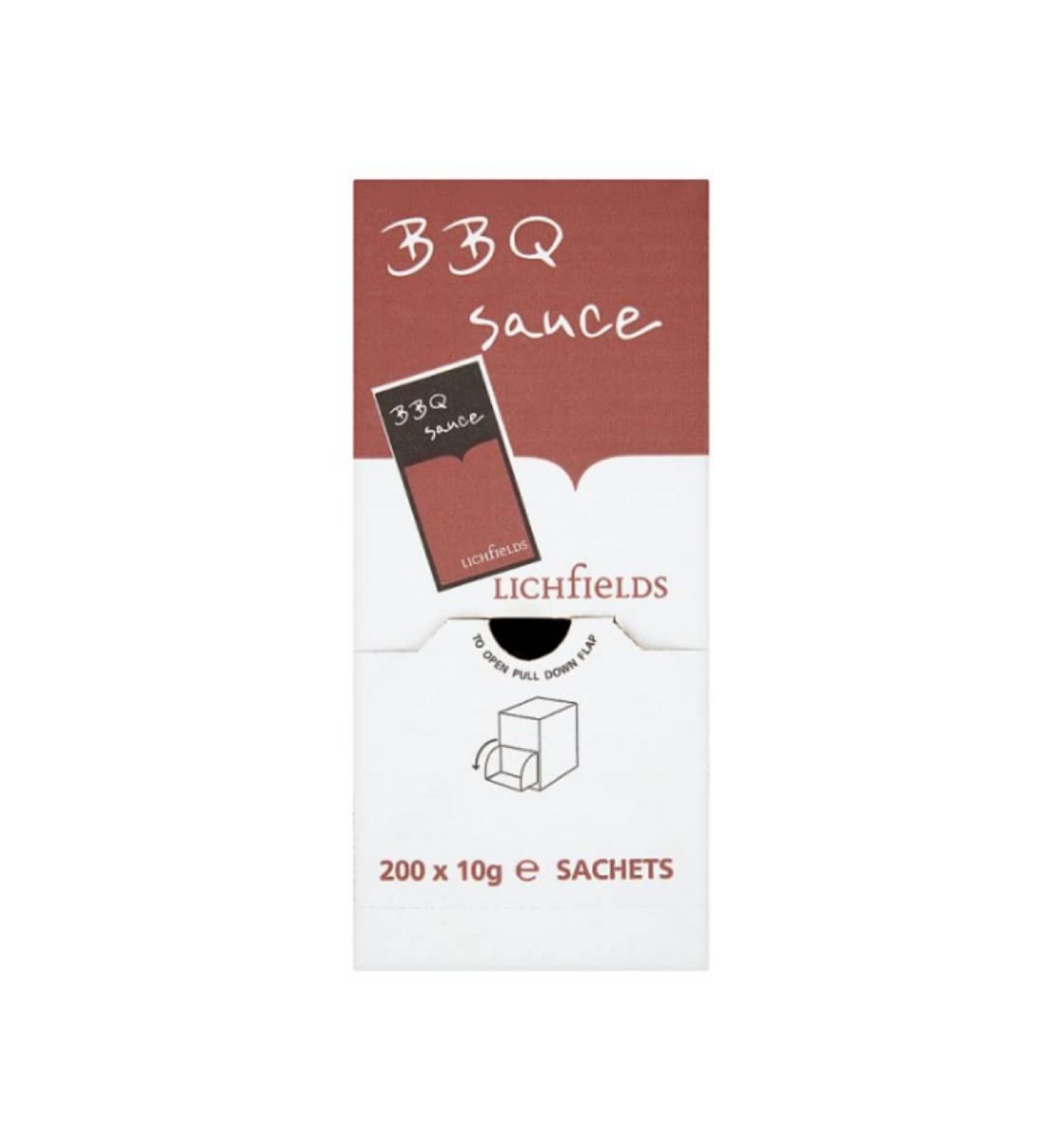 Lichfields BBQ Sauce 200 x 10g Barbecue