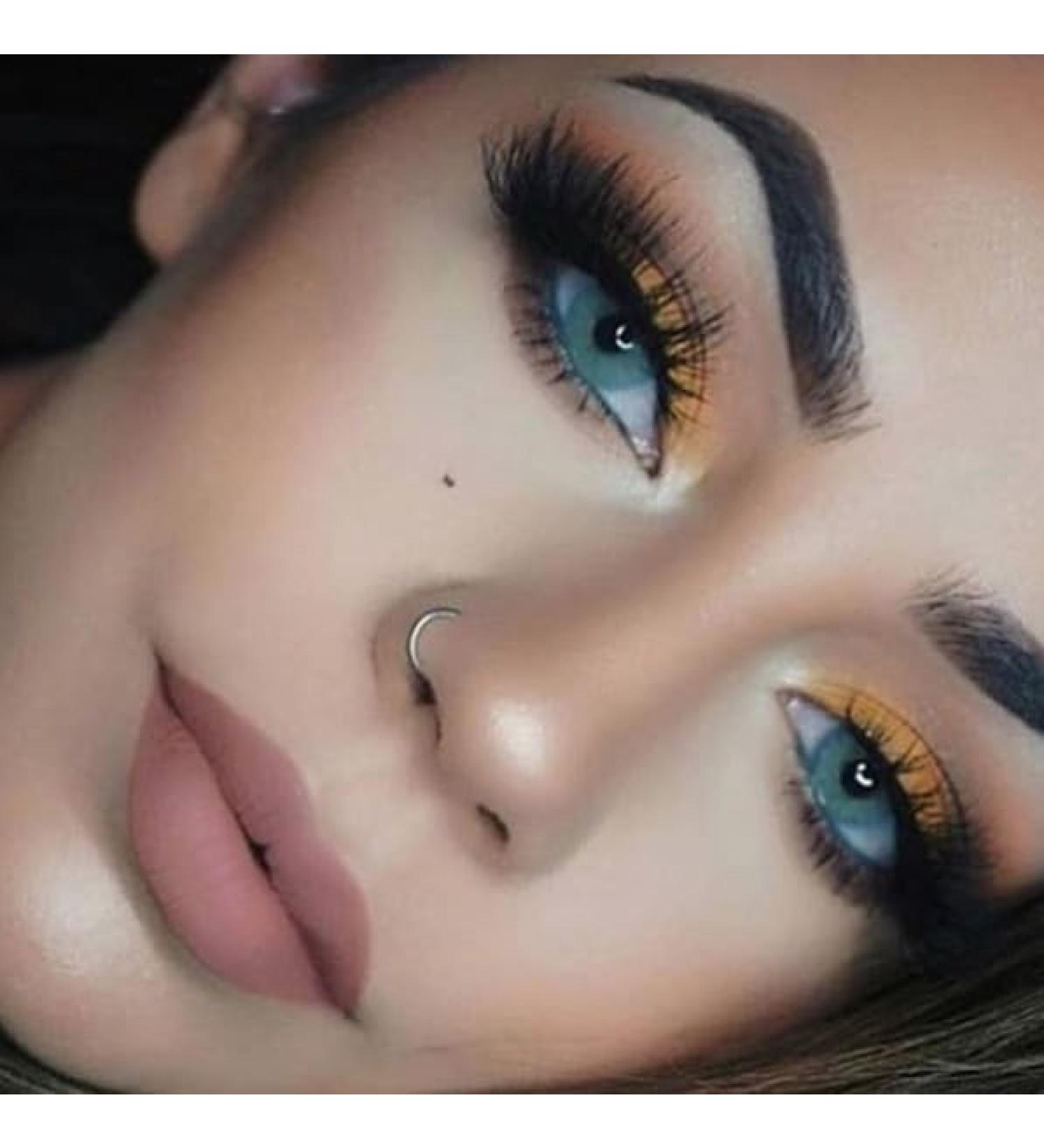 Buy Freshlady Mavelle Hidrocor Annual Colored Contact Lenses | Natural Opaque Options for Dark Eyes in Blue & Gray (Topazio) - Ships Internationally - Buy Online on GoSupps.com